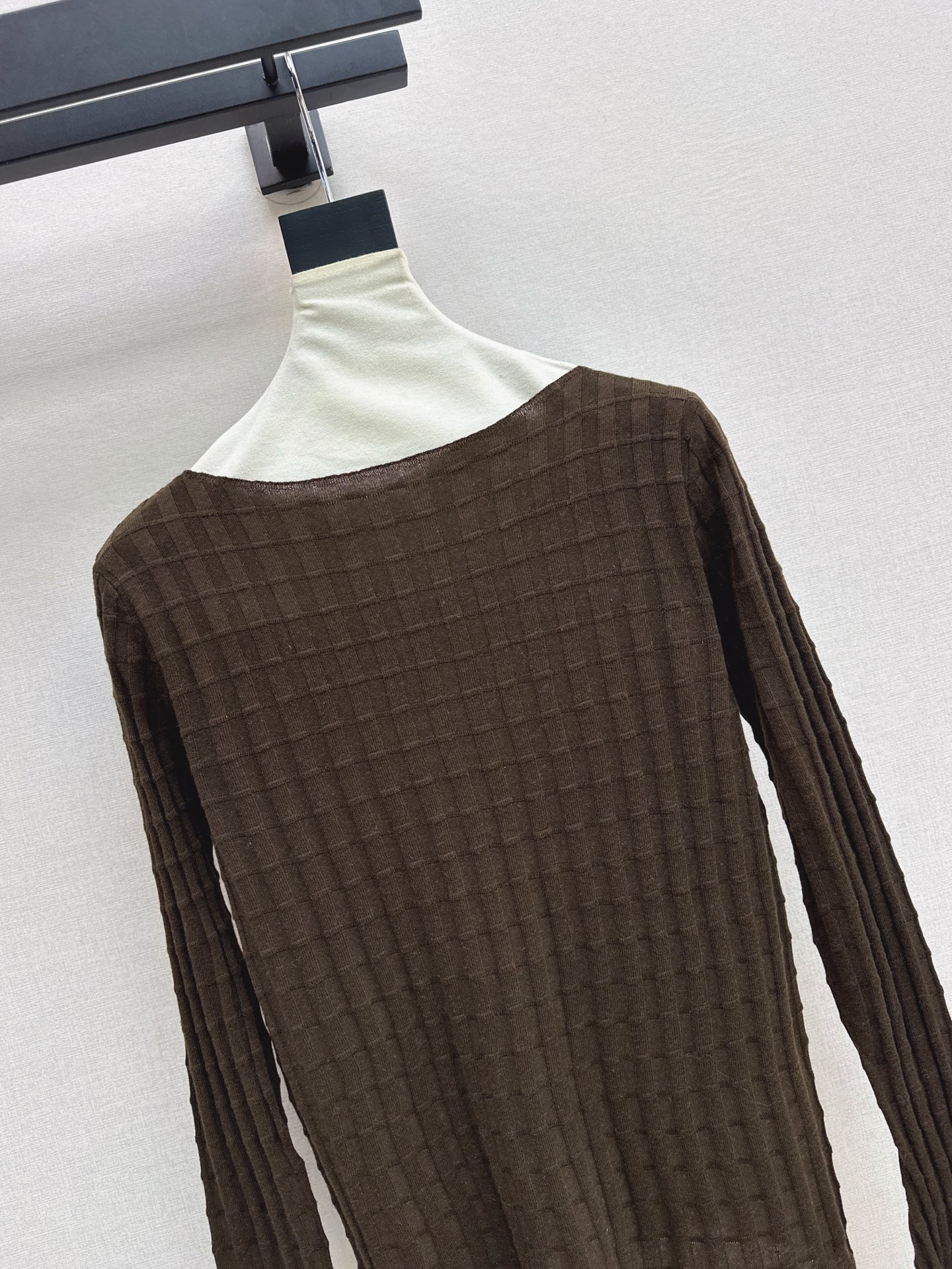 Brun 26fw slim-fit knitwear