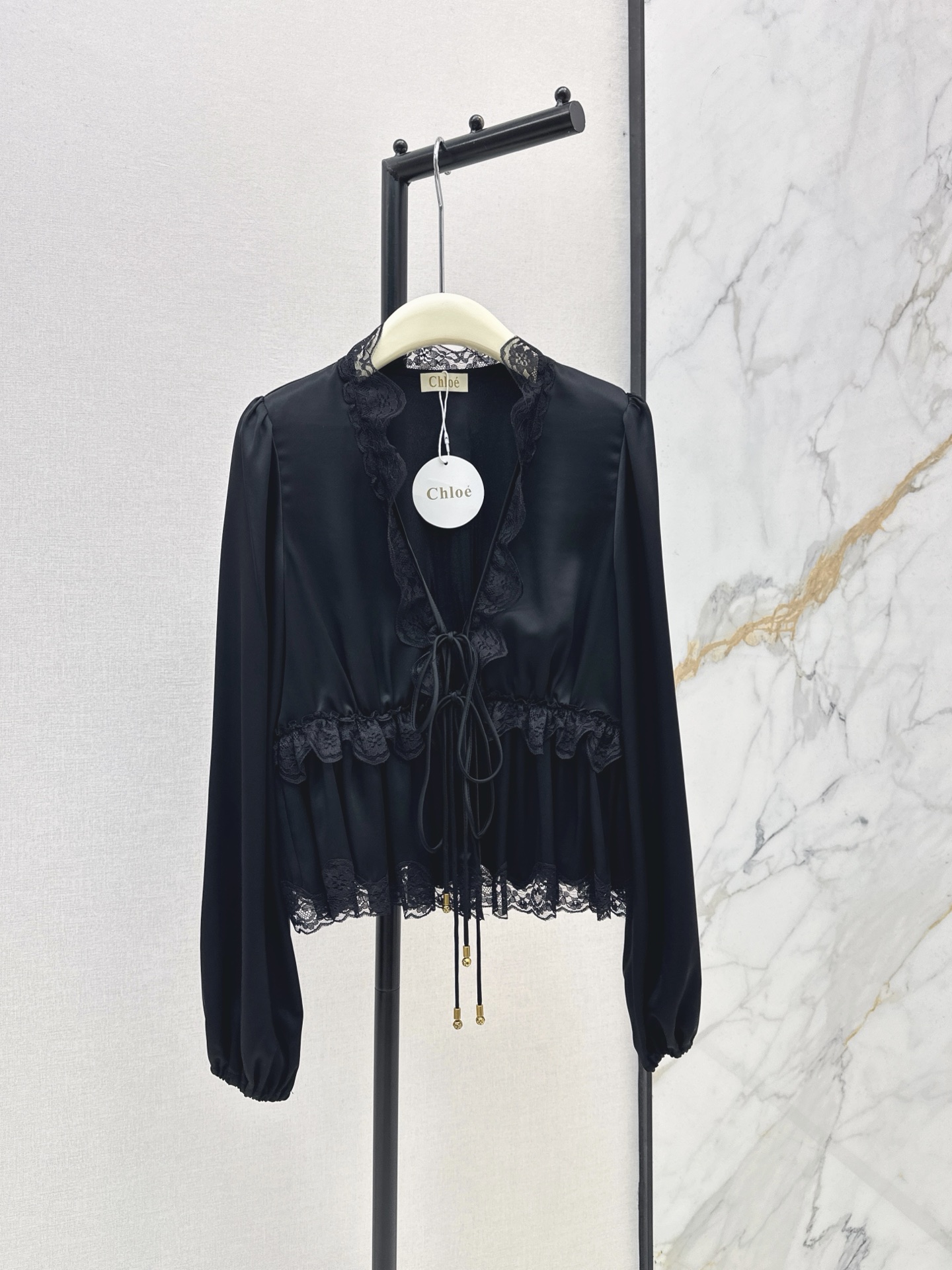 Chol 26fw lace cardigan