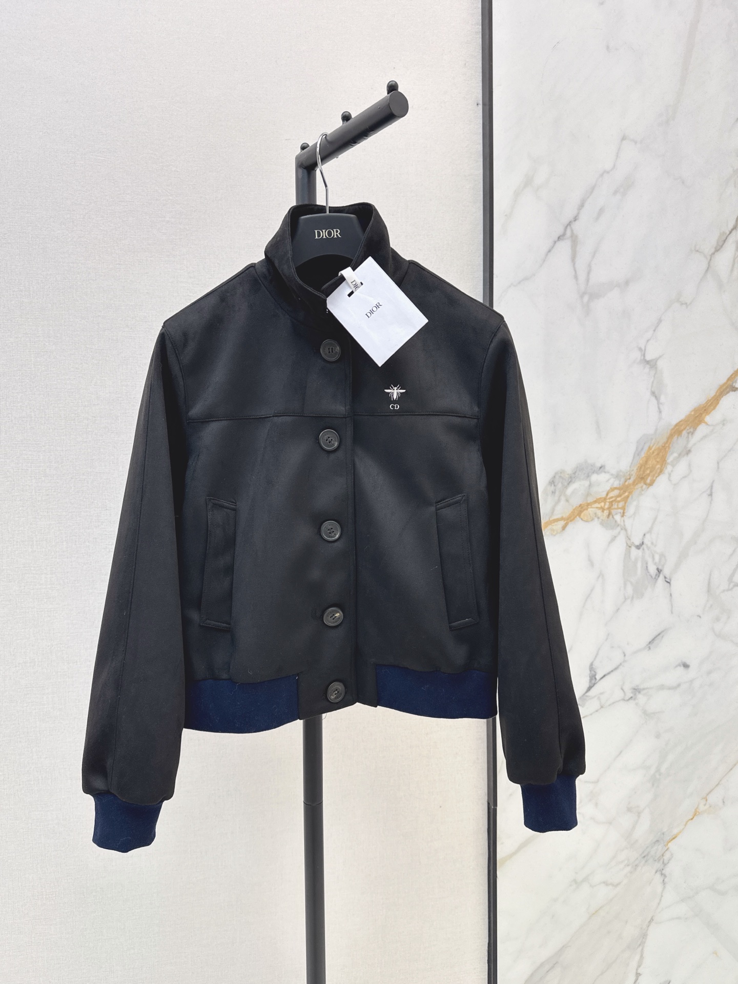 CD 26fw suede fleece zipper jacket