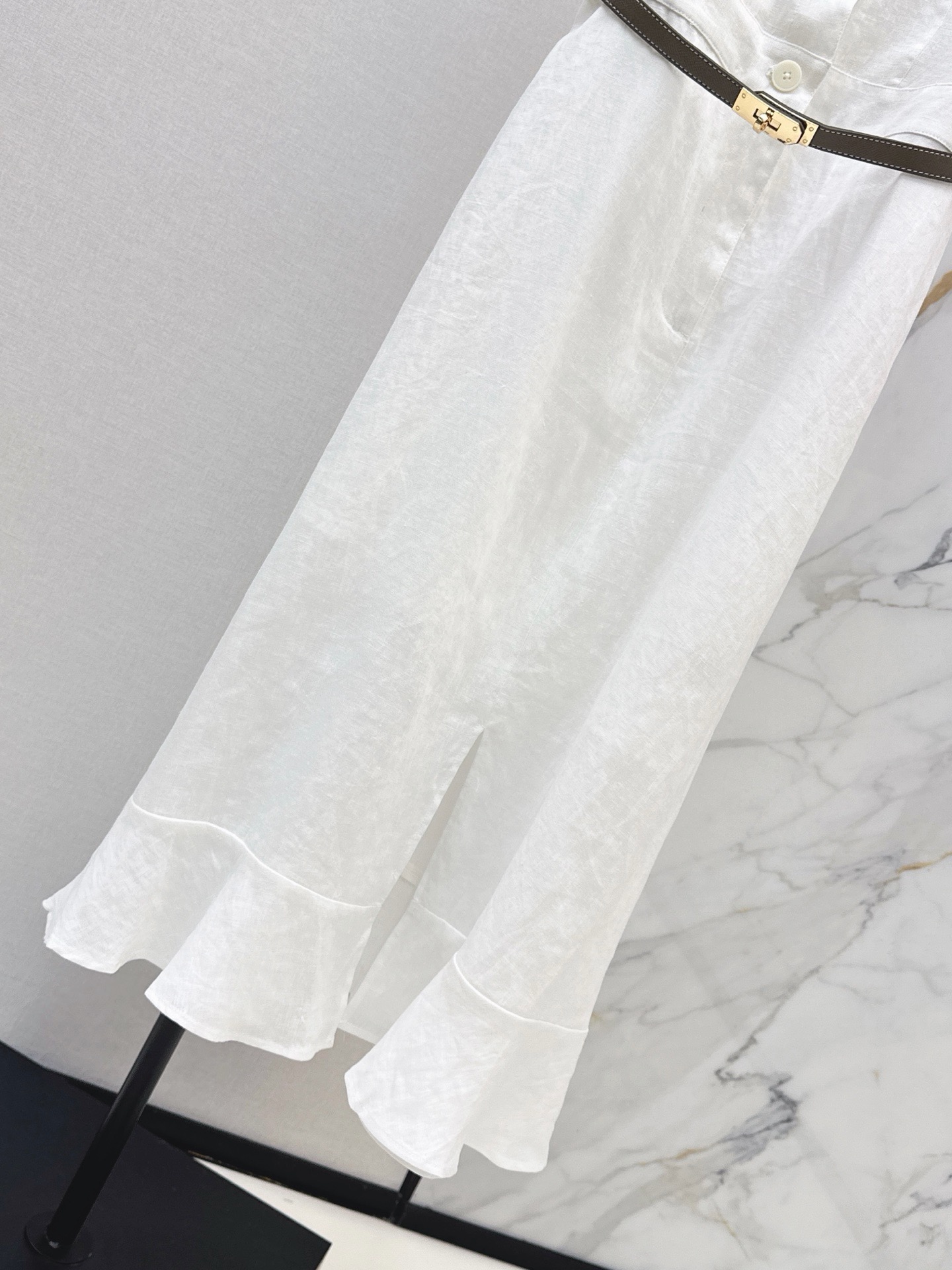 Her 26ss sleeveless linen dress
