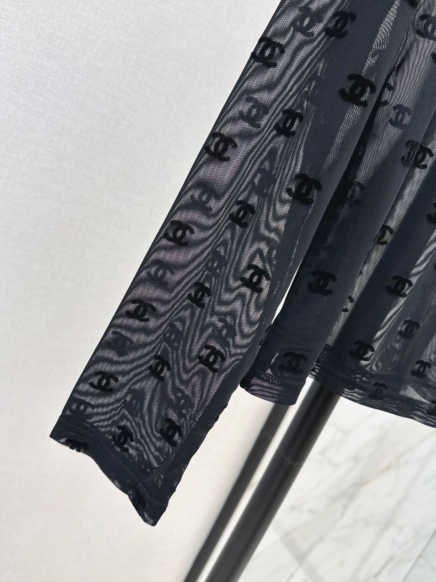 Chan 26fw mesh basic tee