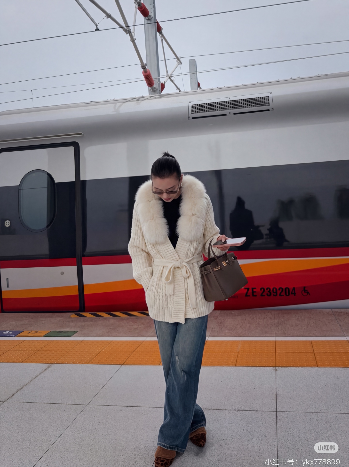 Fen 26fw knit jacket