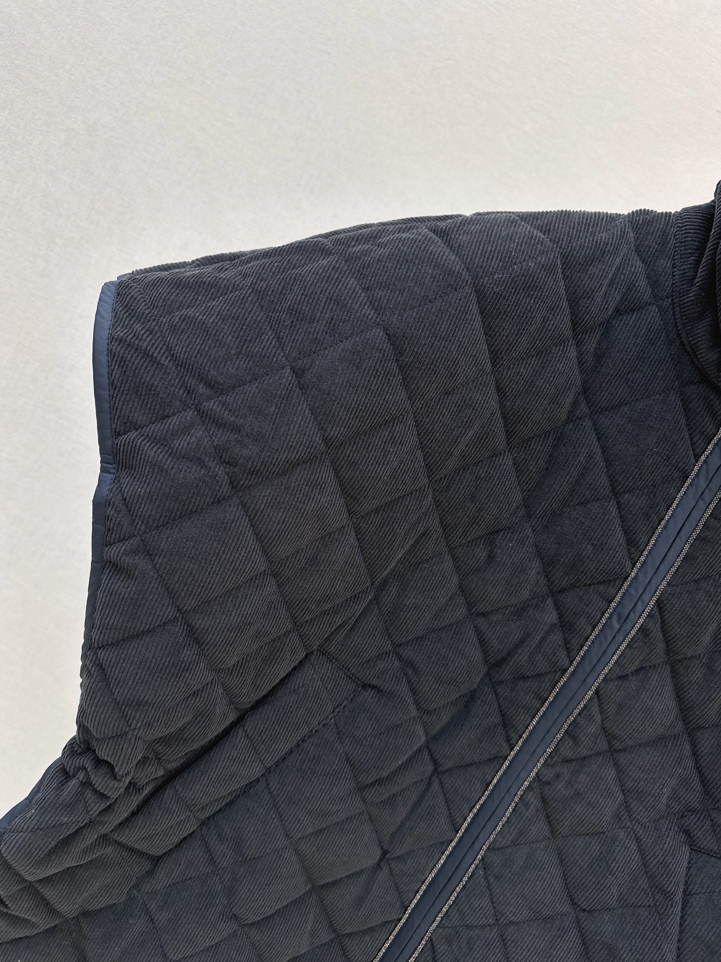 Brun 26fw coudroy padded vest jacket