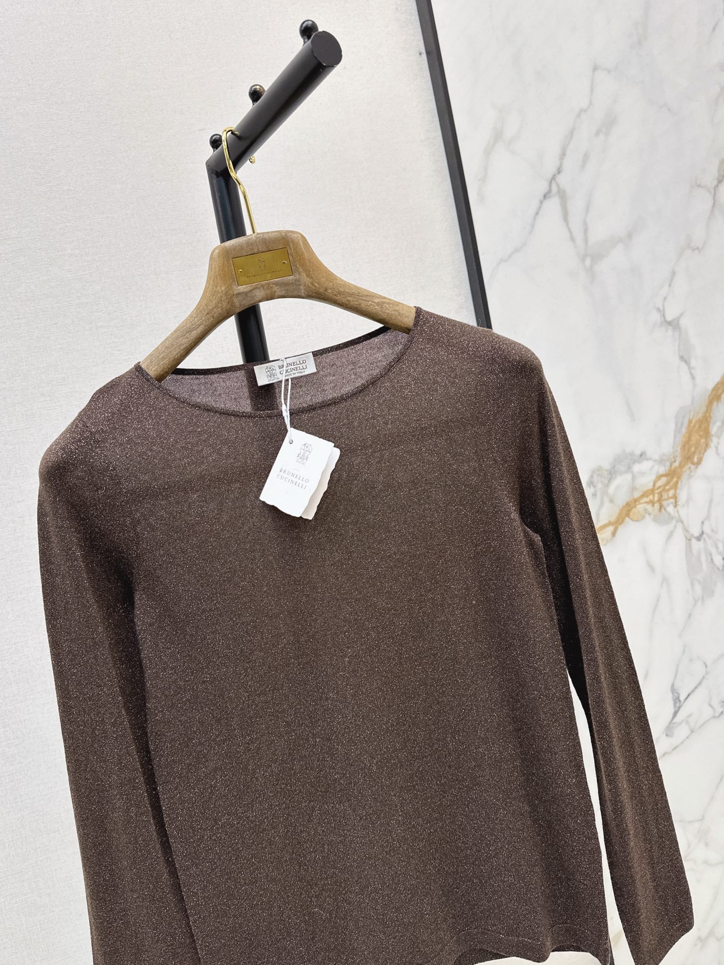 Brun 26fw cashmere basic tee