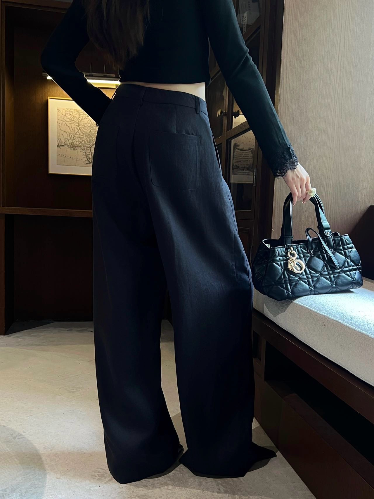 CD 26fw wide-leg pants