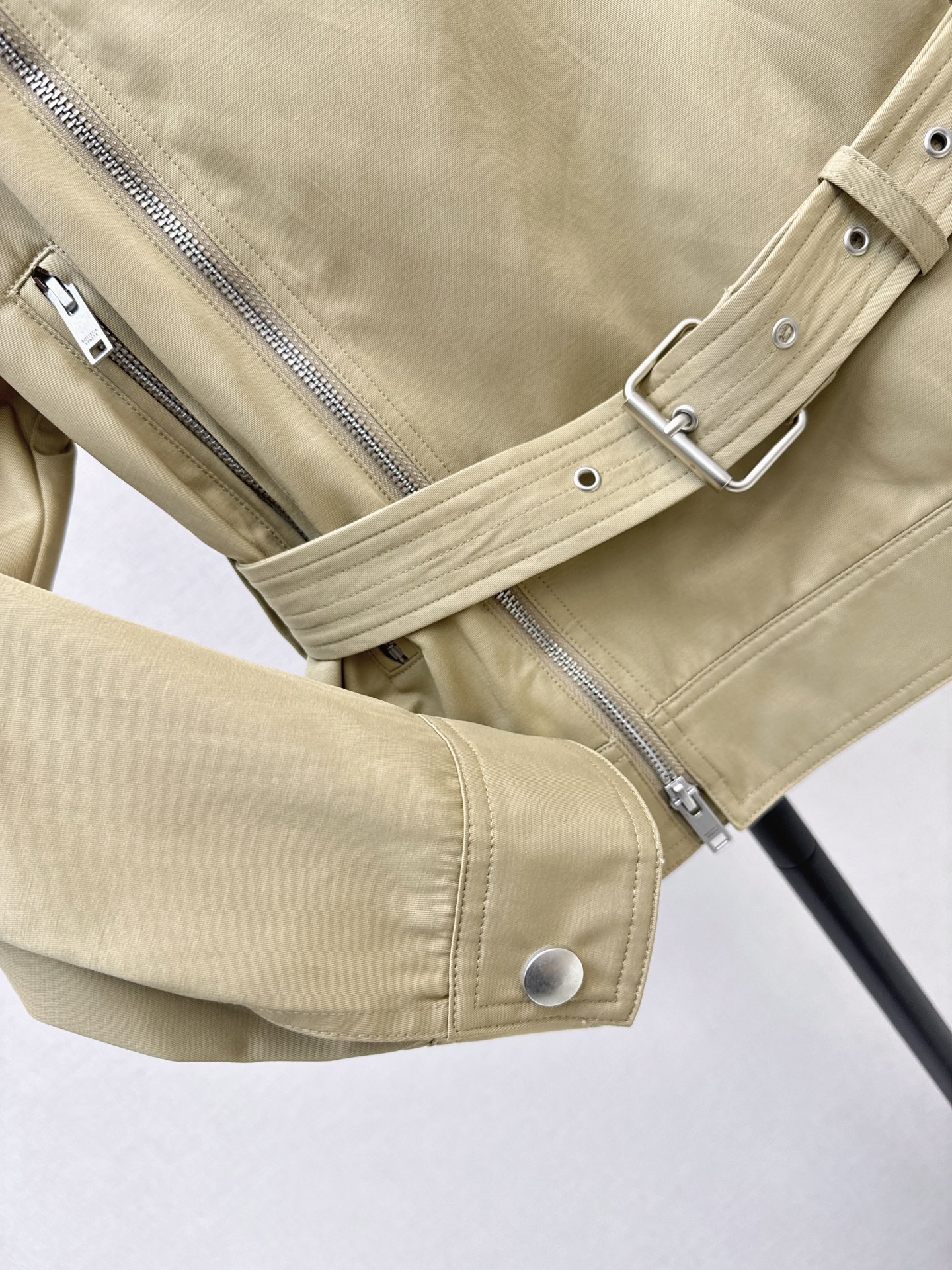 Bott 26fw cropped trench jacket