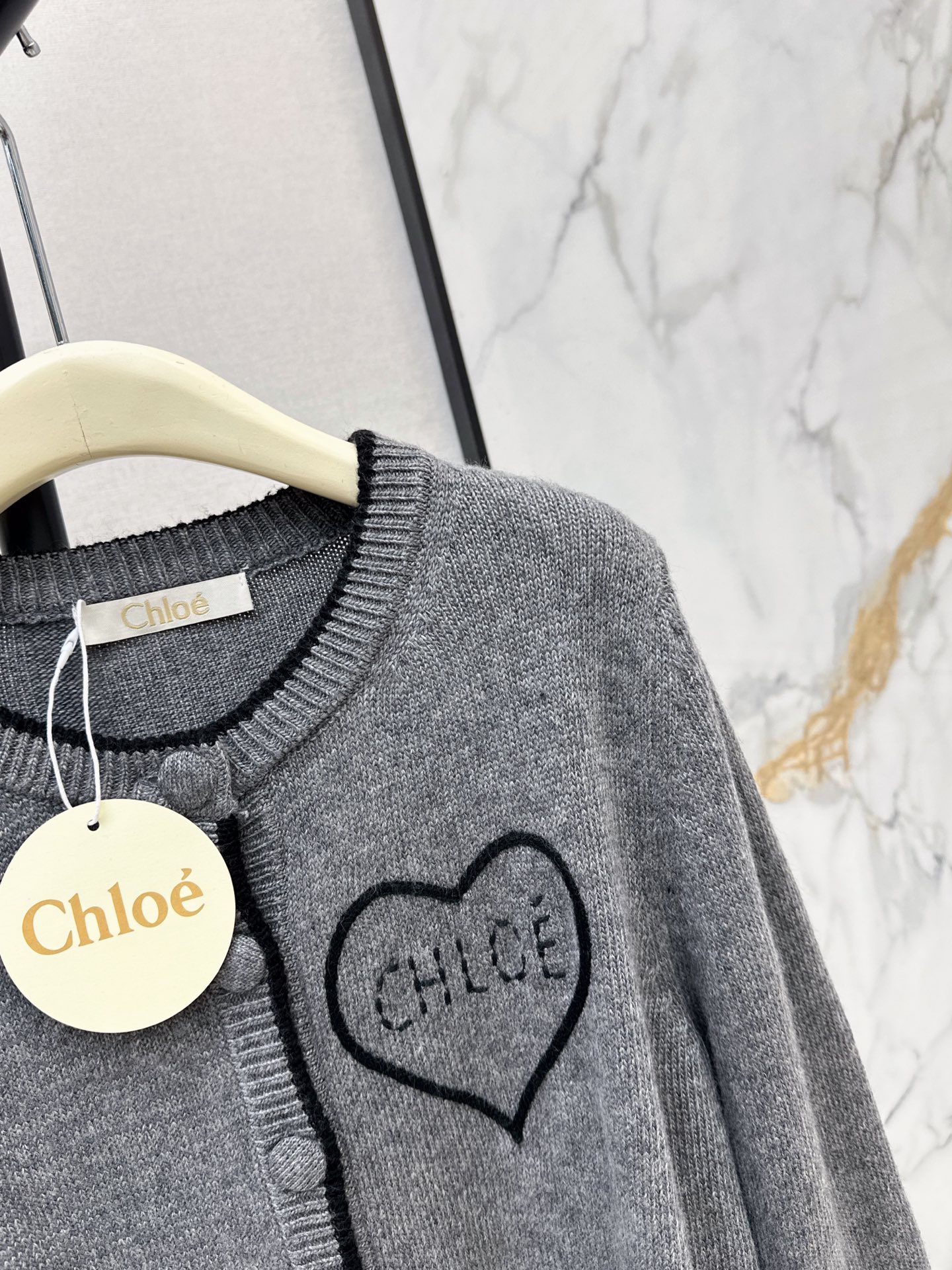 Chol 26fw knit cardigan