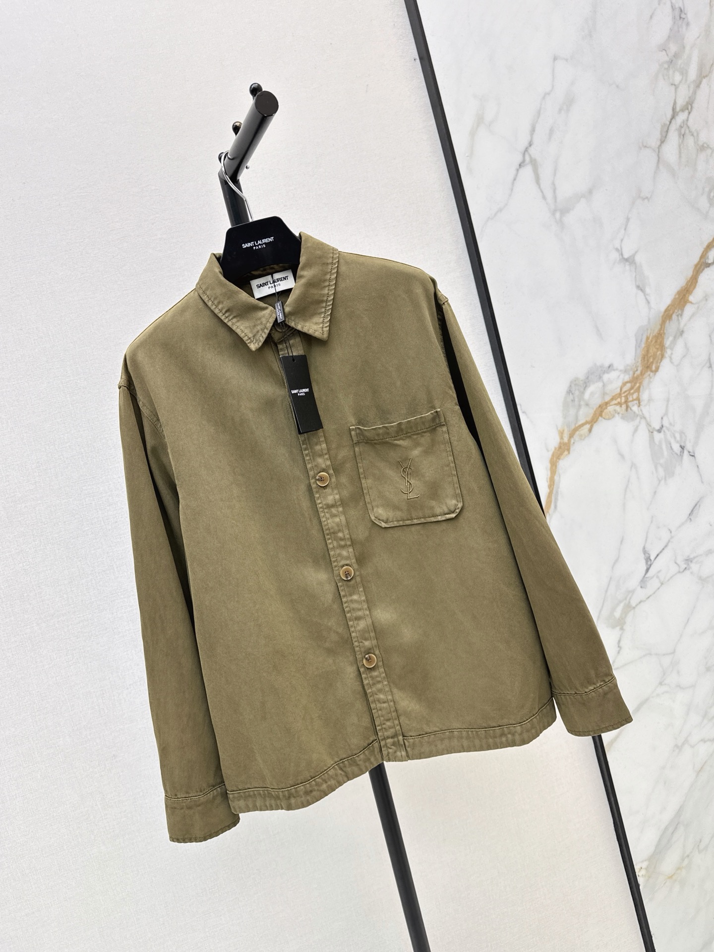 Sain 26fw denim shirt
