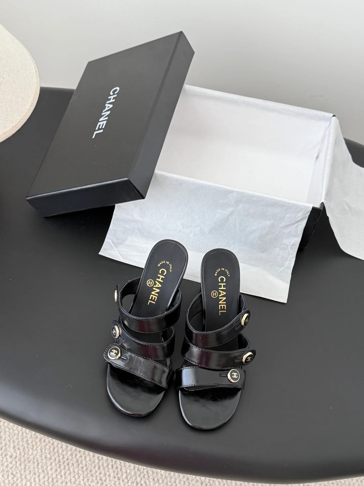 Chan 26ss high*heel sandals