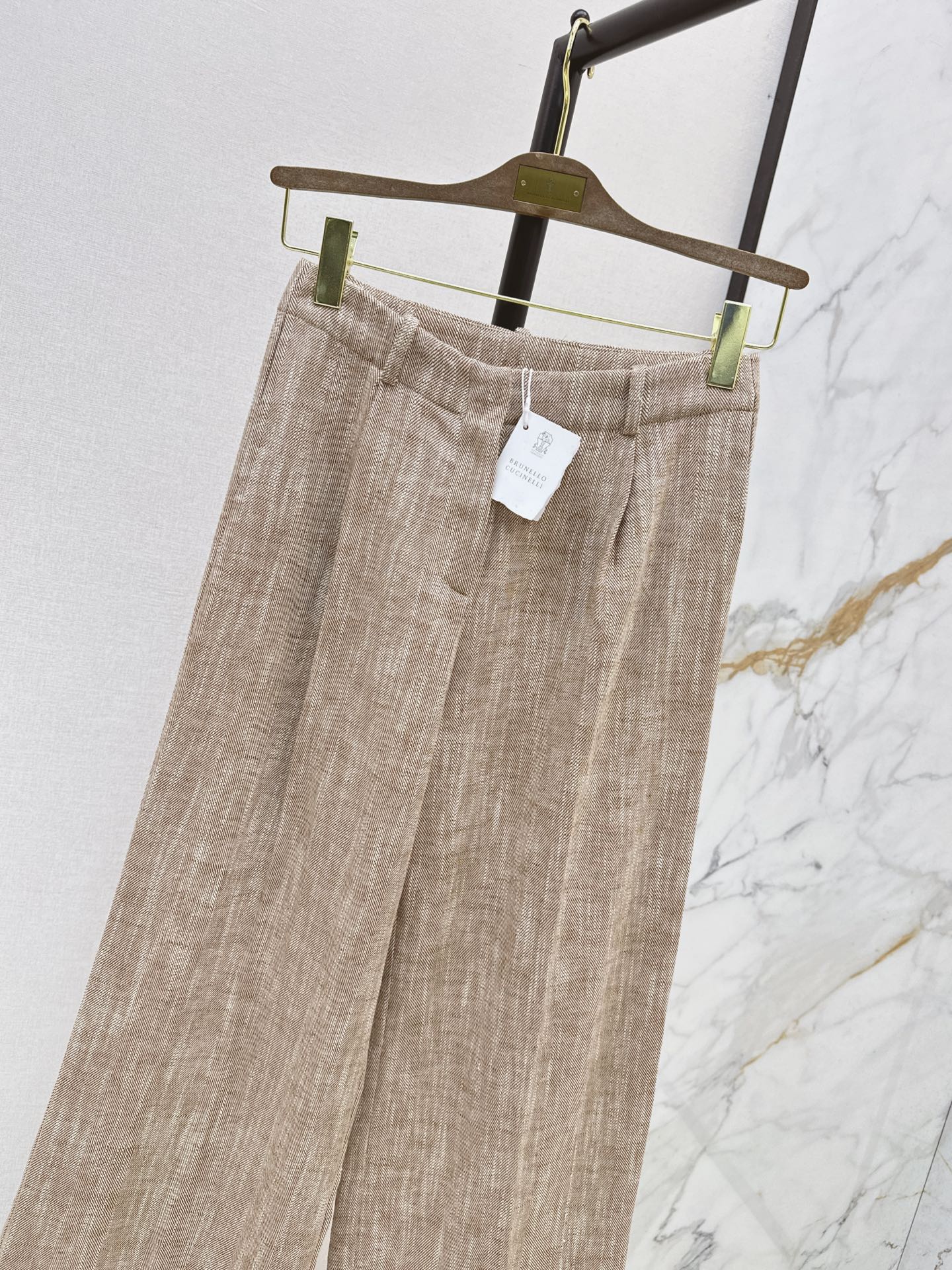 Brun 26fw linen suit pants
