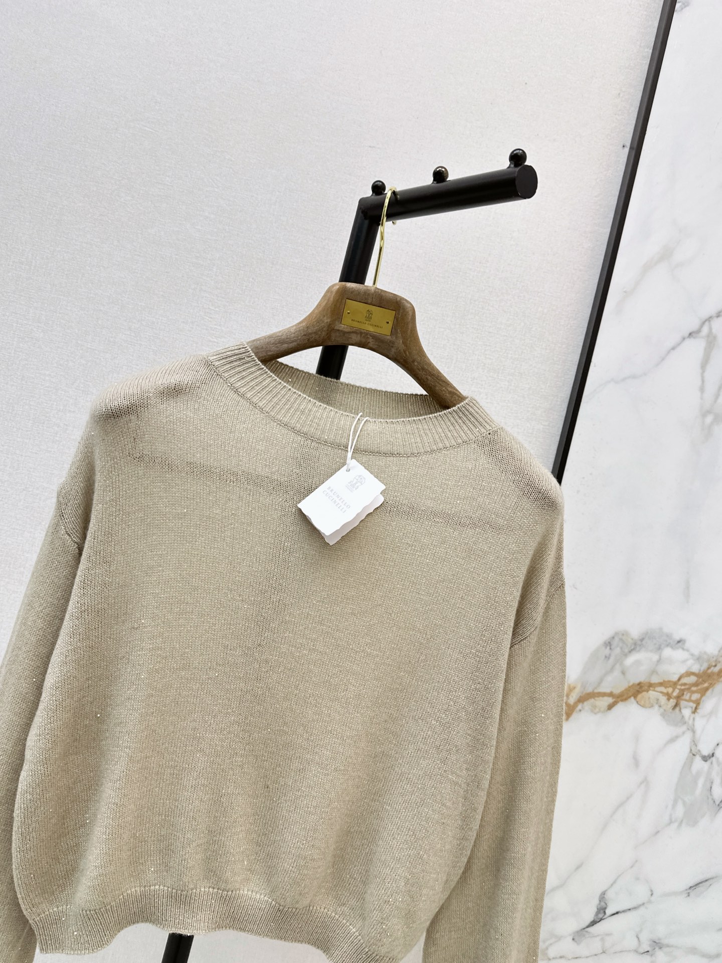 Brun 26fw sequin knitwear