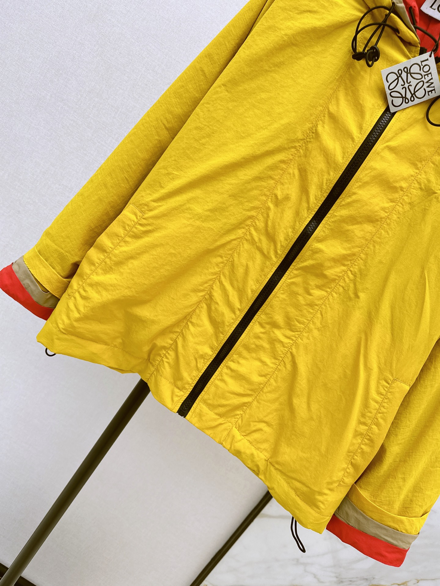 Loe 26fw hooded zipper jacket