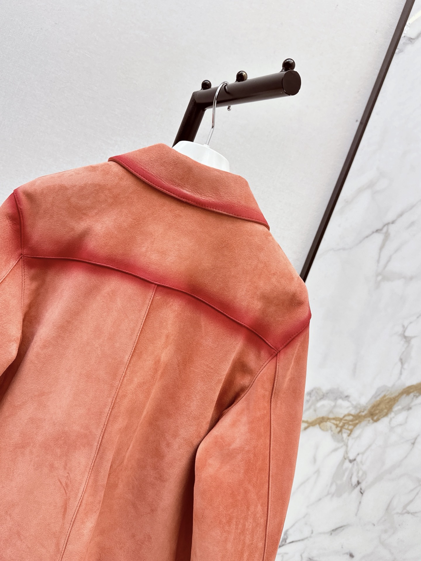 Loe 26fw suede leather jacket