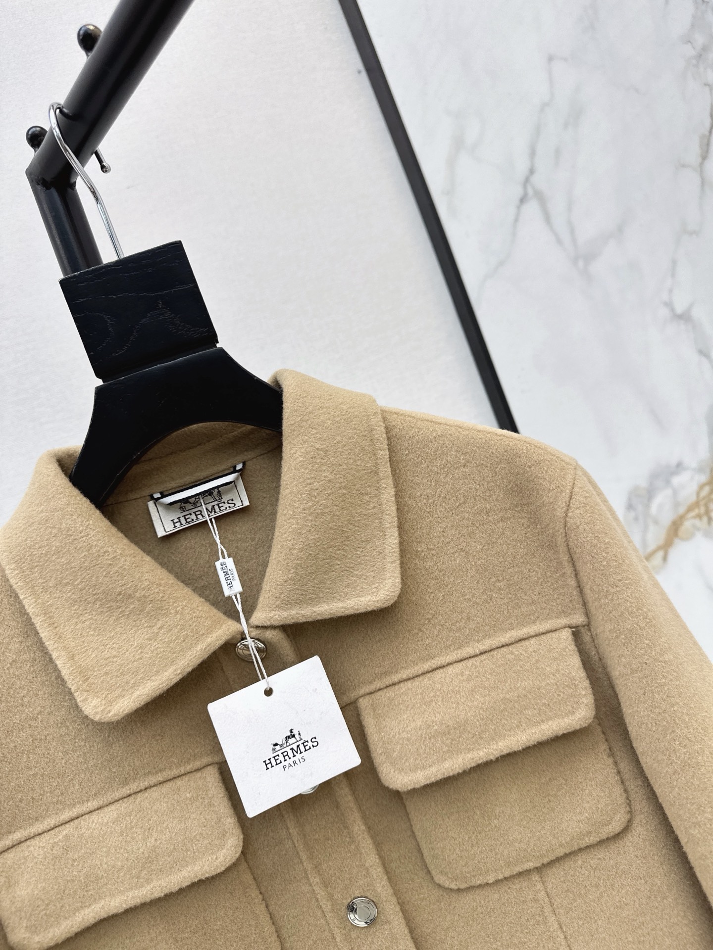Her 26fw cashmere cropped jacket