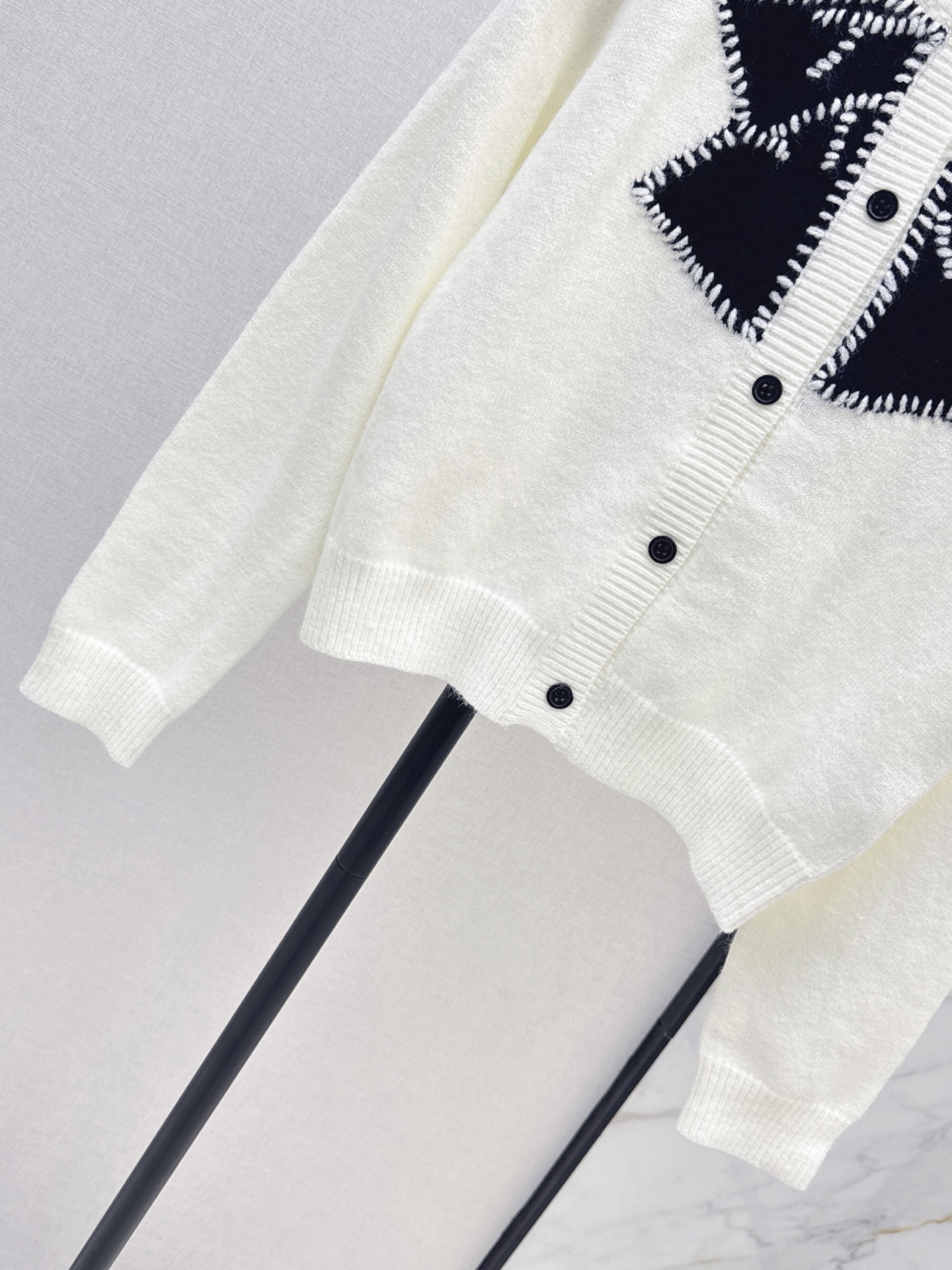 Chan 26fw bow knit cardigan