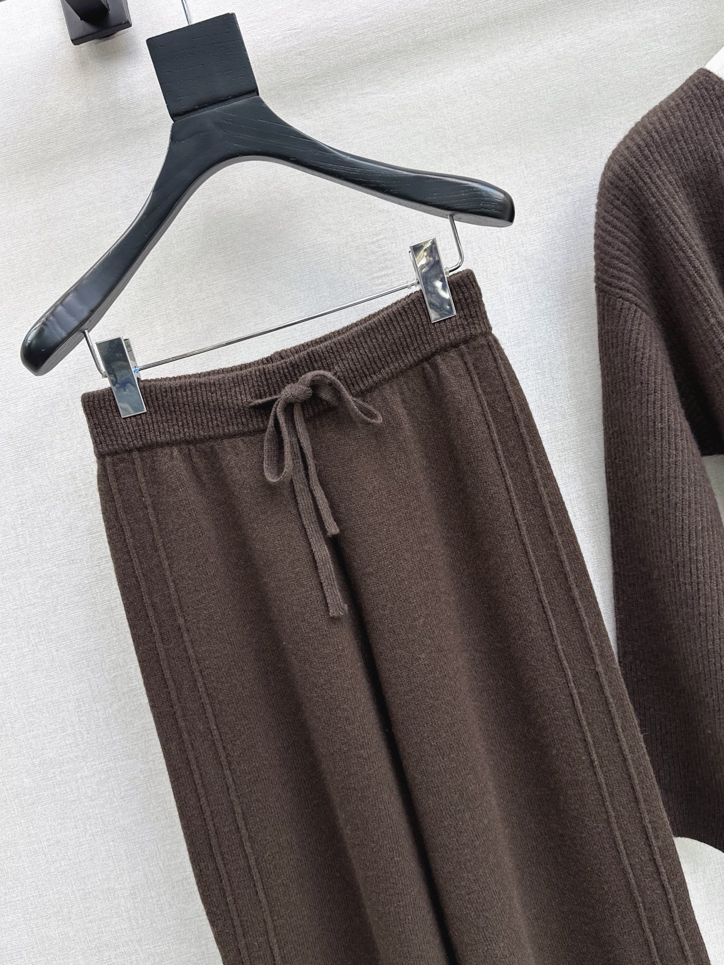 Brun 26fw wool sweater pants sets