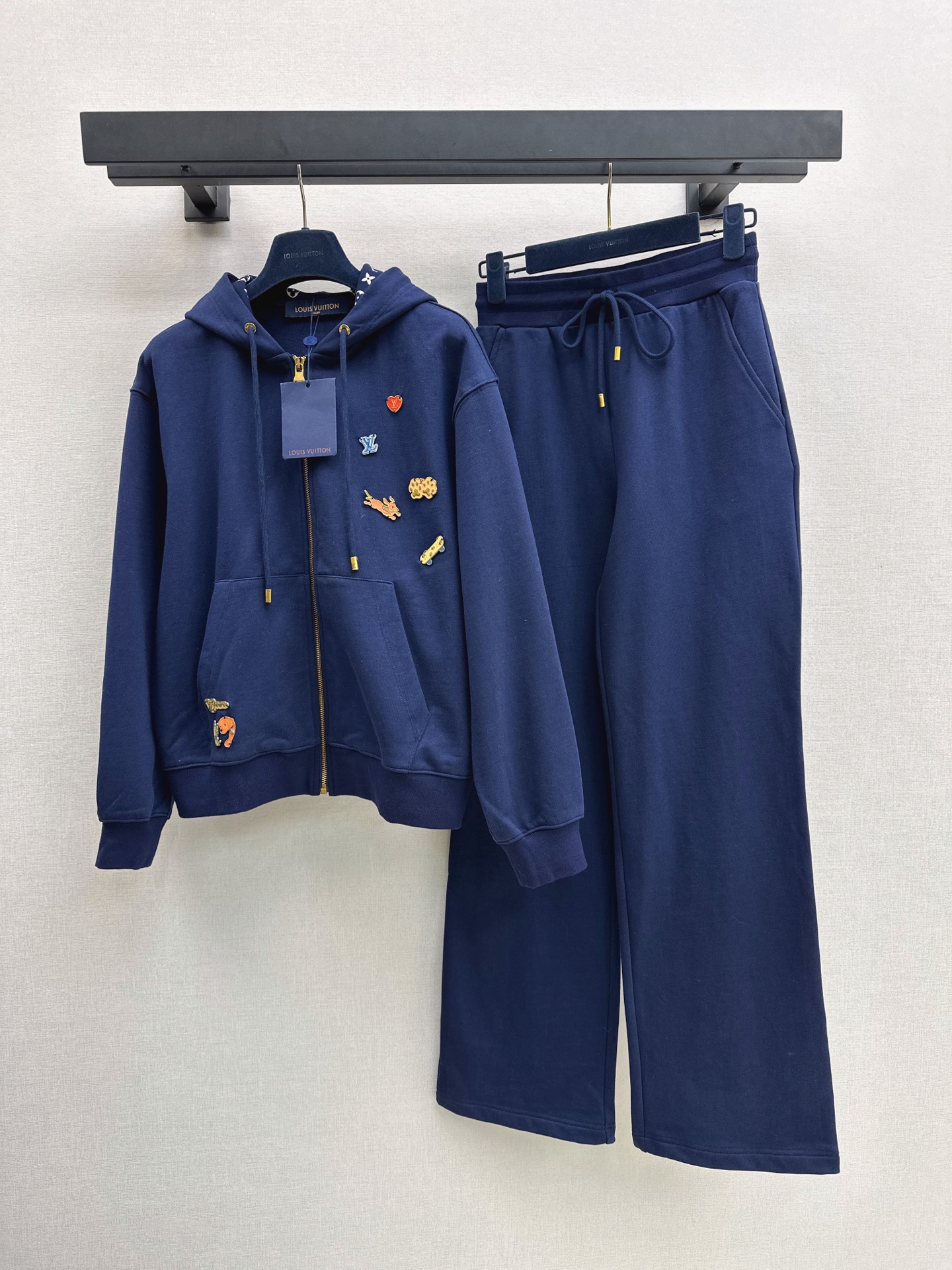 Loui 26fw hooded jacket pant sets