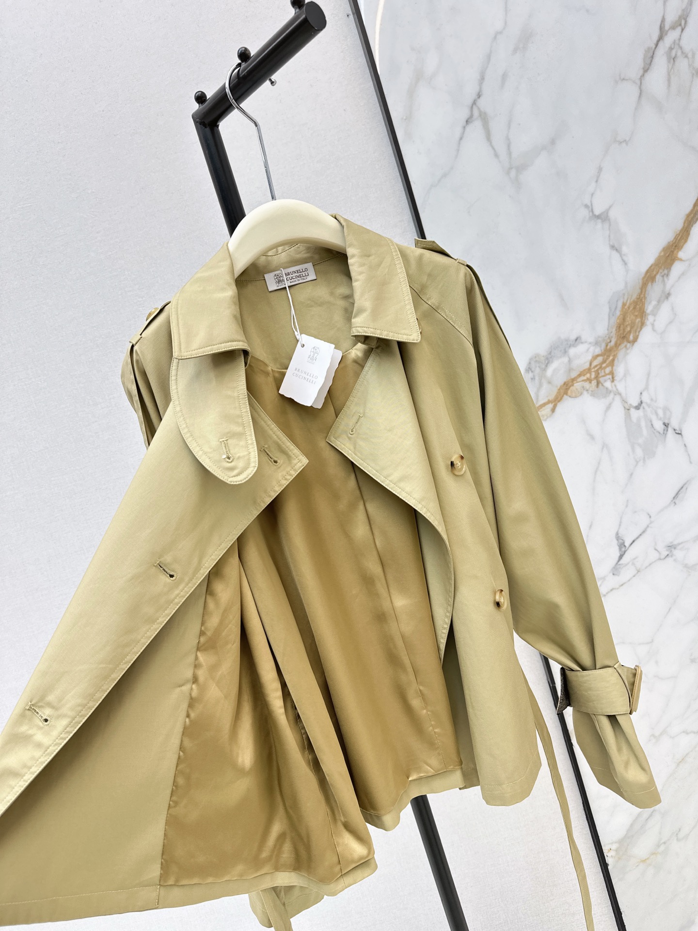 Brun 26fw trench coat
