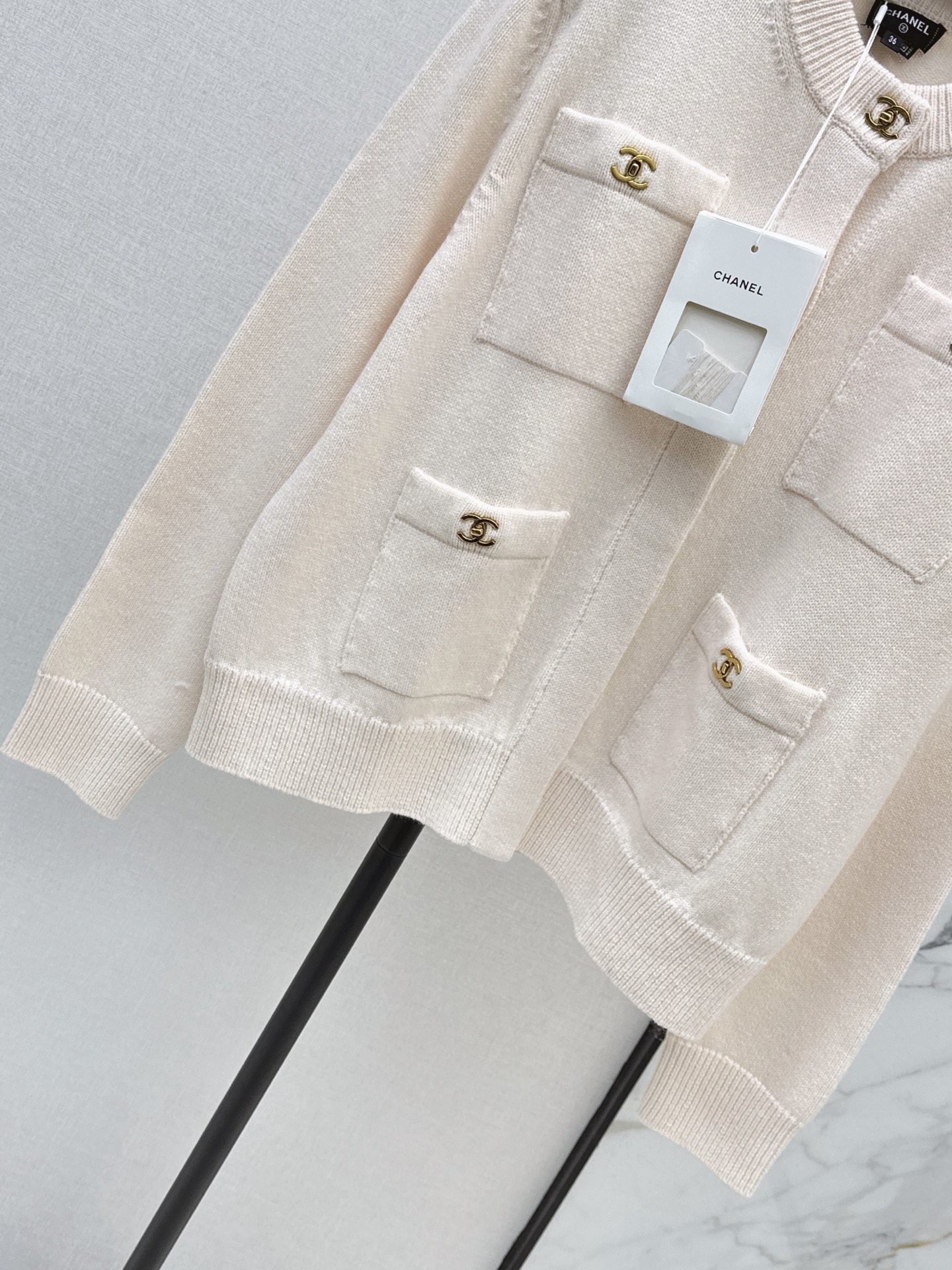 Chan 26fw knit jacket