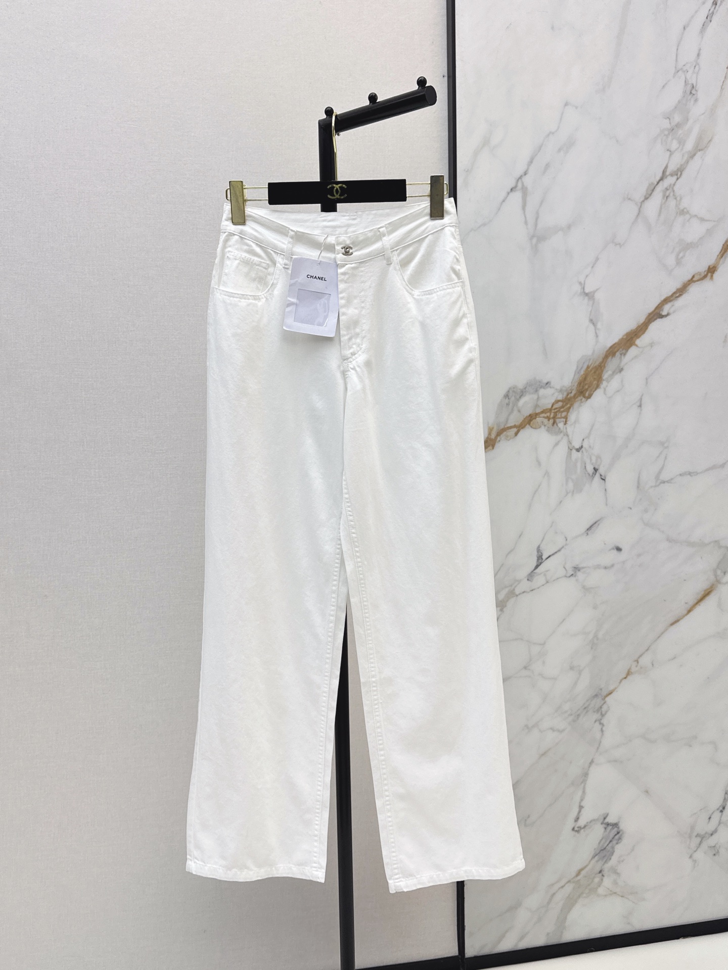 Chan 26ss straigh-leg jeans