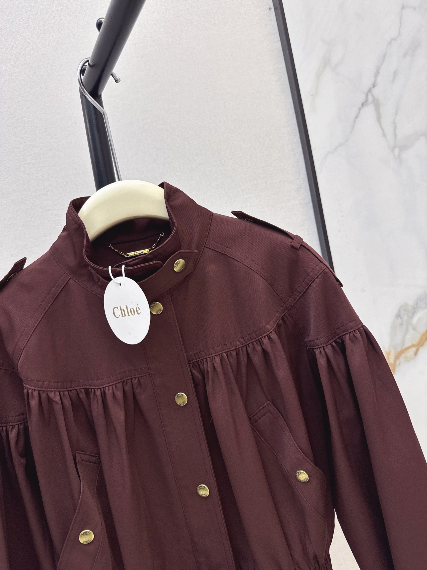 Chol 26fw trench coats dress