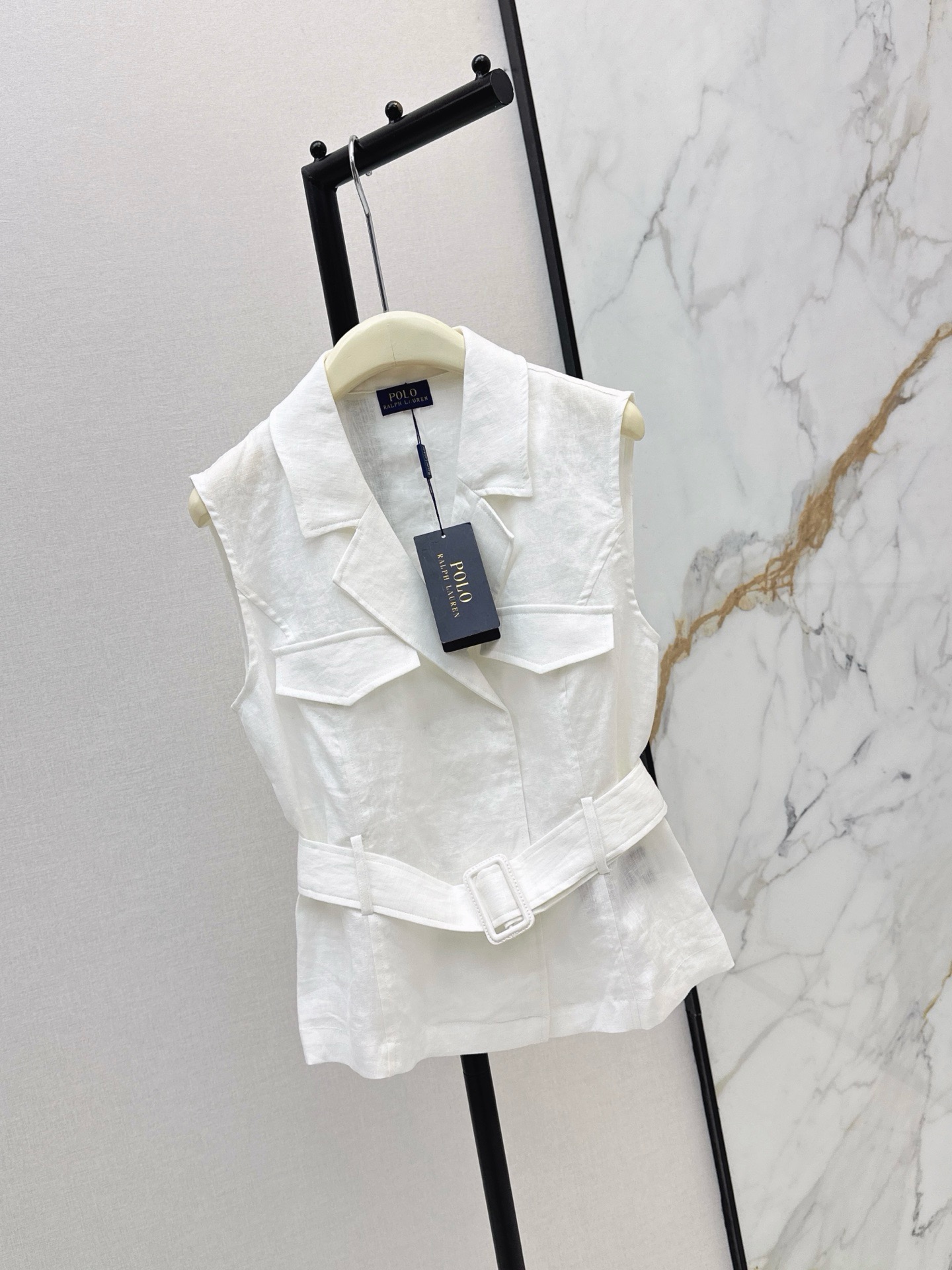 Ralp 26ss belted vest