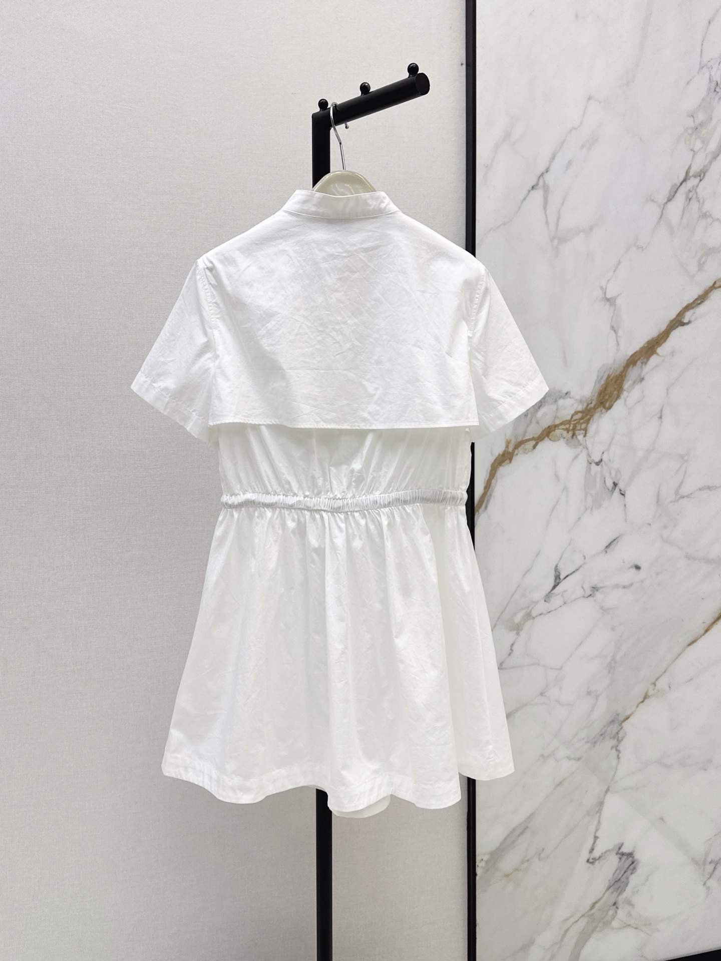 Brun 26fw drawstring dress