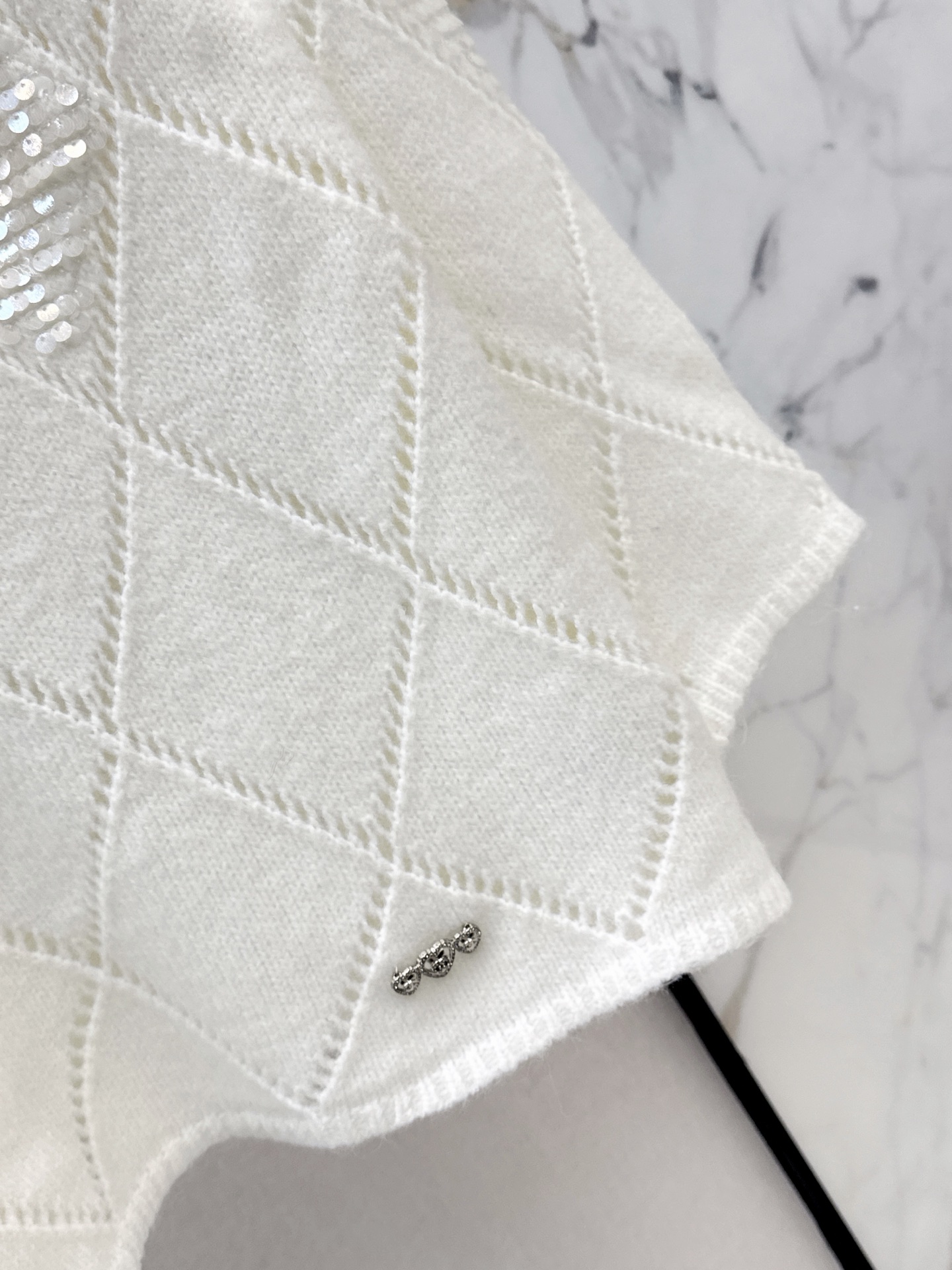 Chan 26fw sequin knitweasr