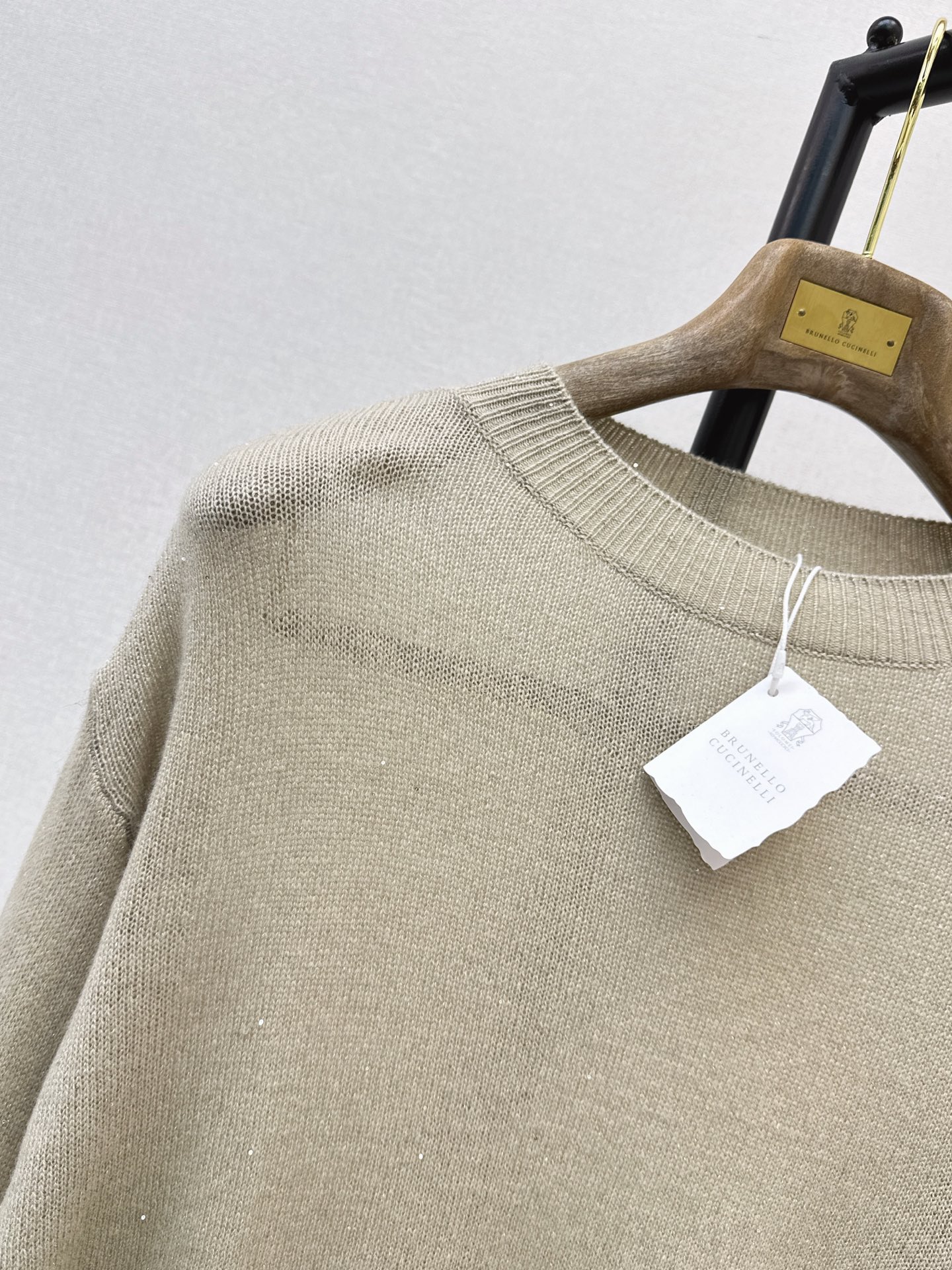 Brun 26fw sequin knitwear