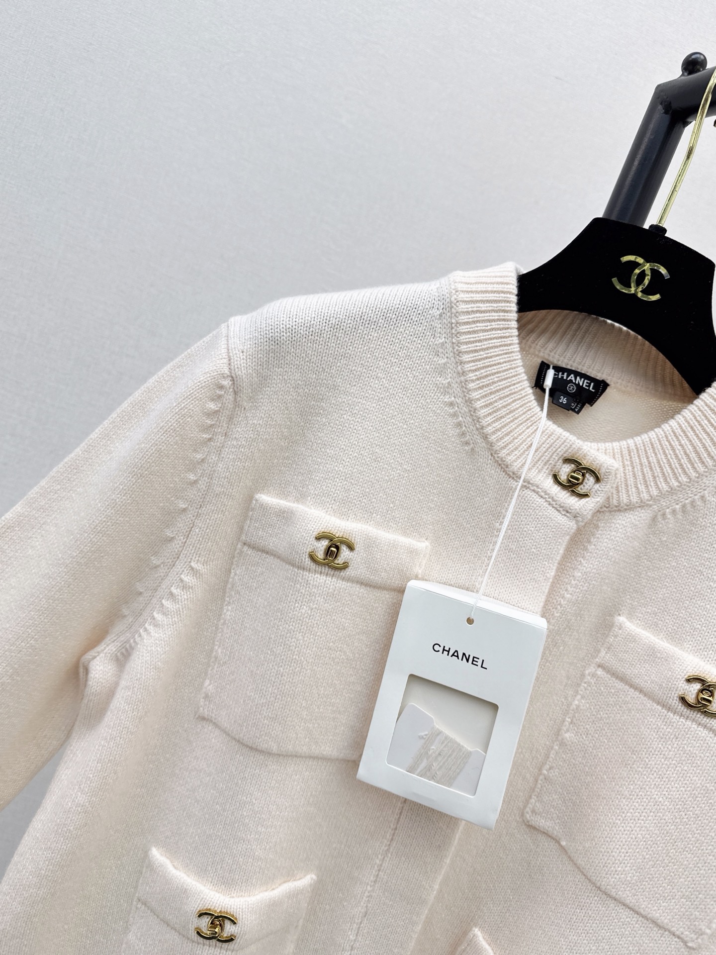 Chan 26fw knit jacket