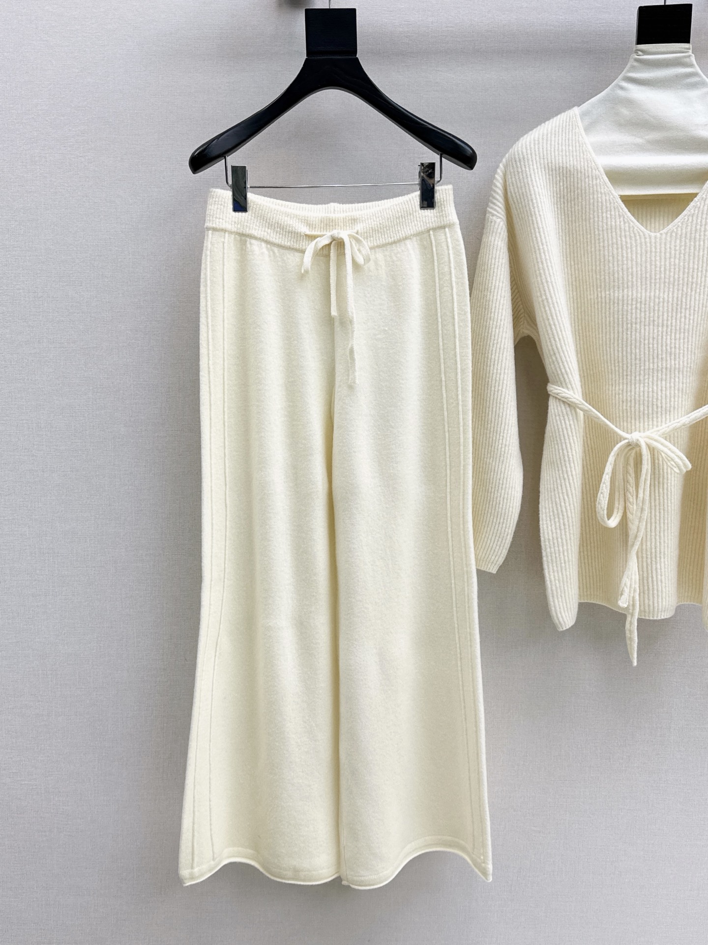 Brun 26fw wool sweater pants sets