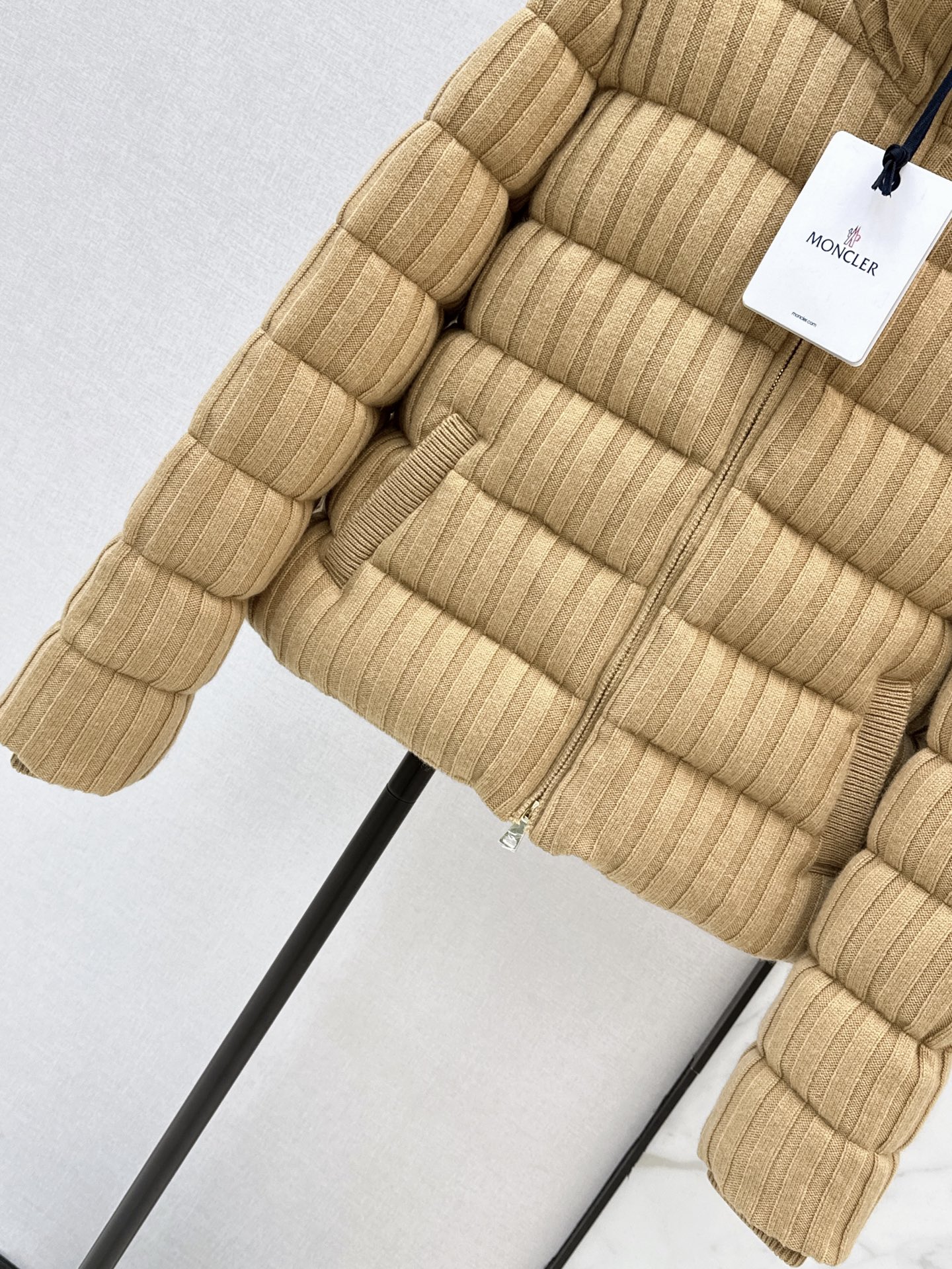 Monc 26fw knit down jacket