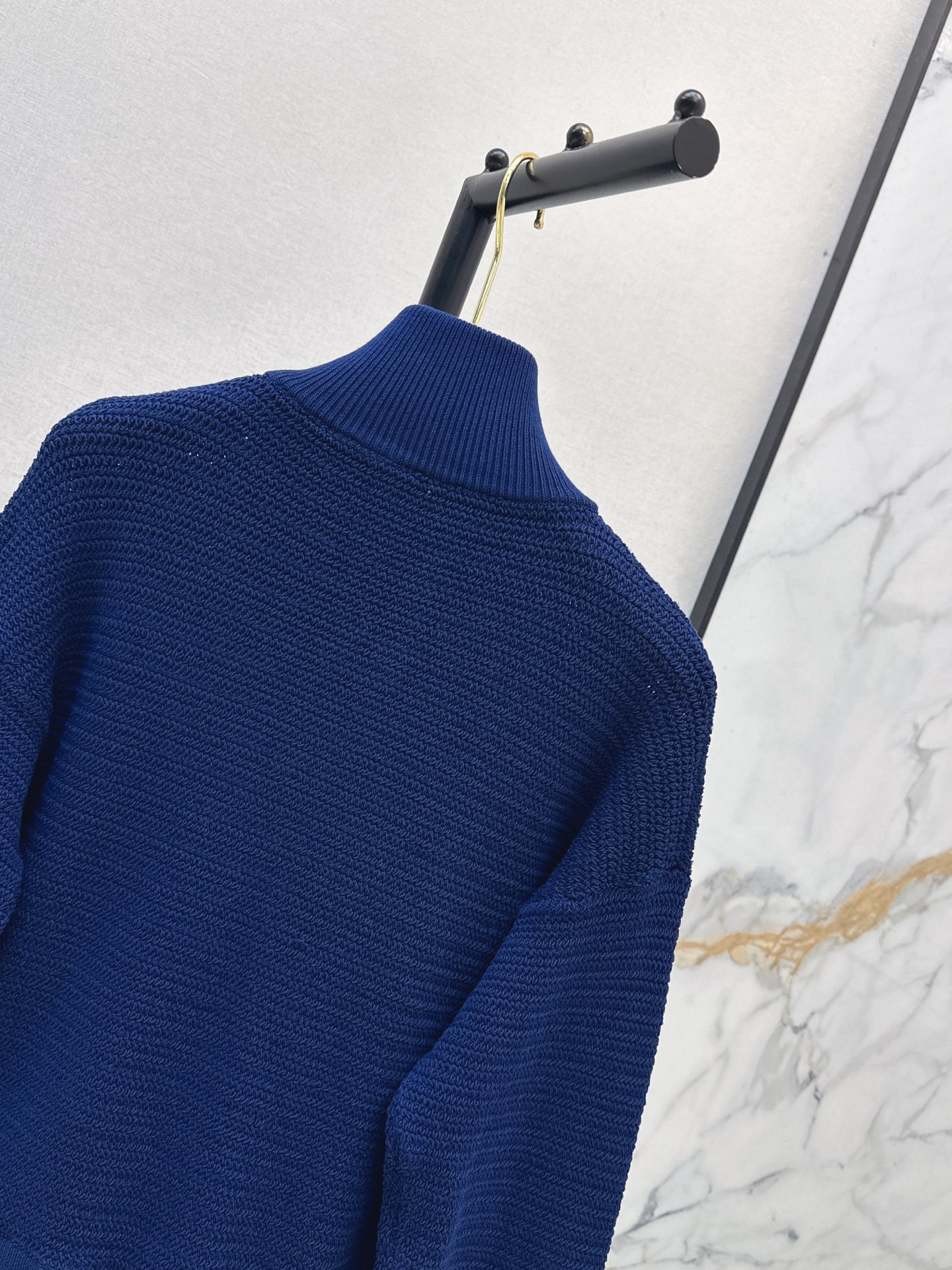 Miu 26fw knit bomber jacket