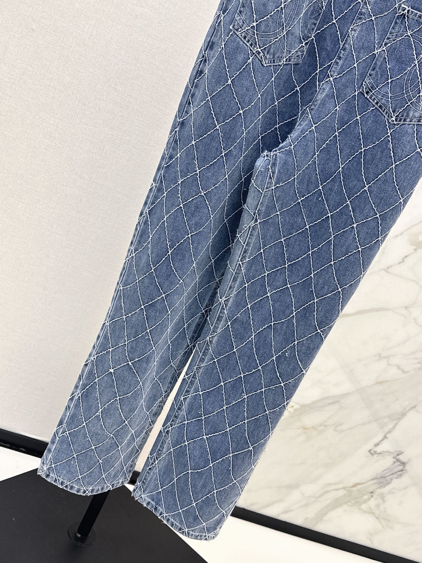 Chan 26fw denim jumpsuit