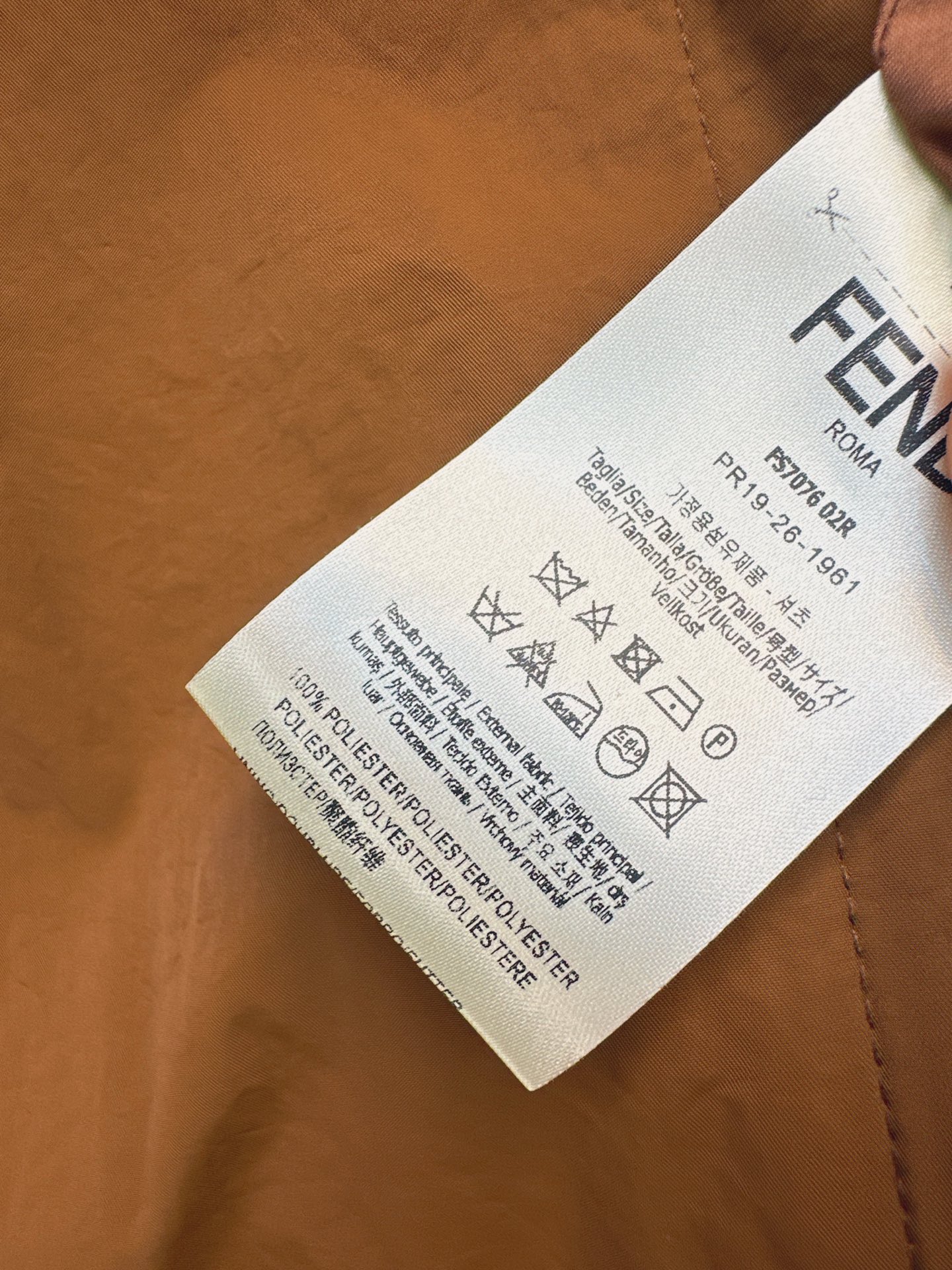 Fen 26fw hooded jacket