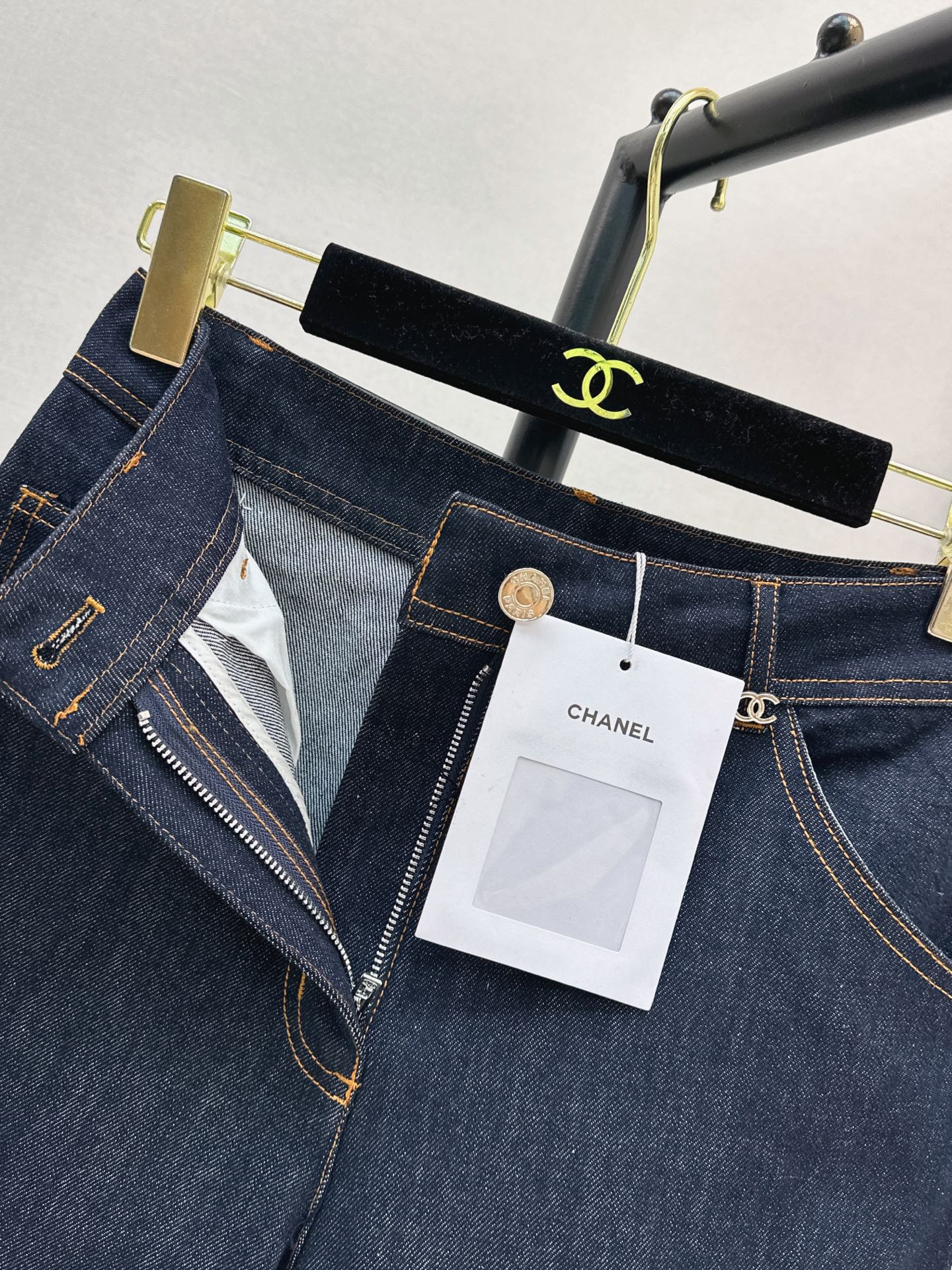 Chan 26fw straight-leg jeans