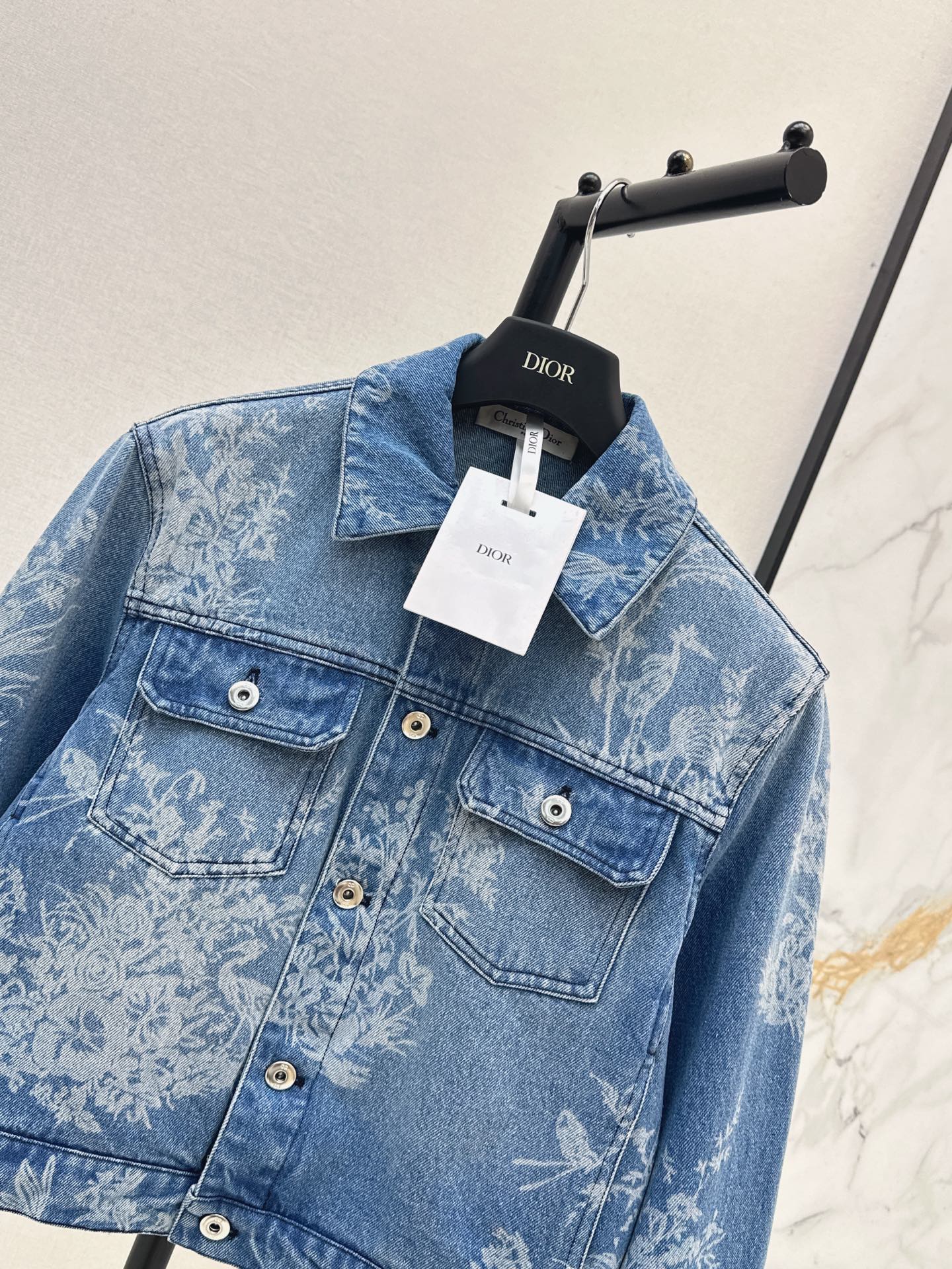 CD 26ss jacquard cropped jacket