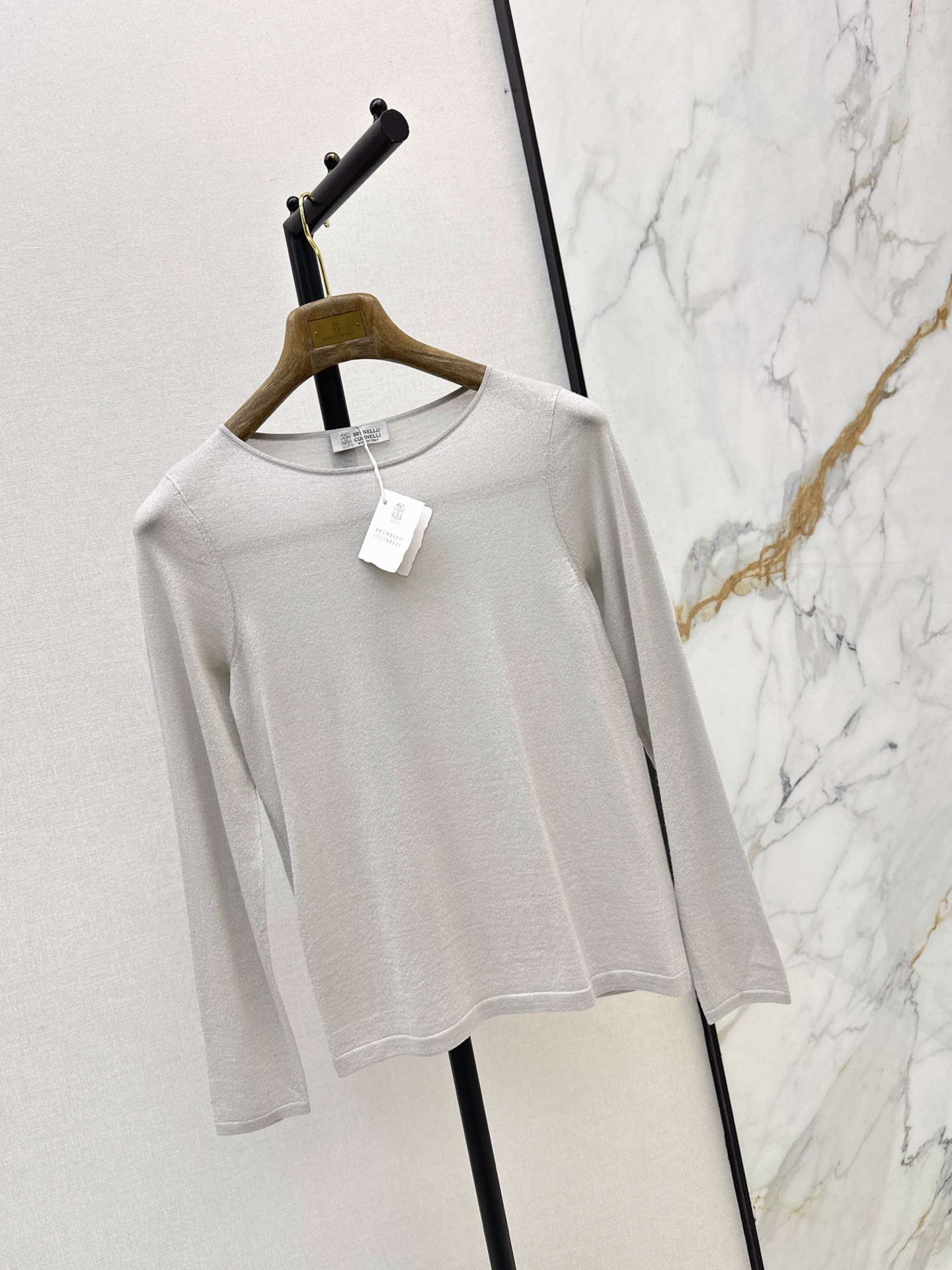 Brun 26fw cashmere basic tee