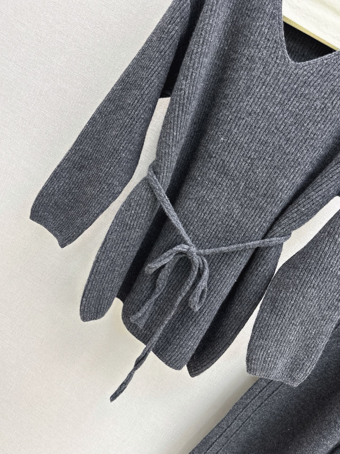 Brun 26fw wool sweater pants sets