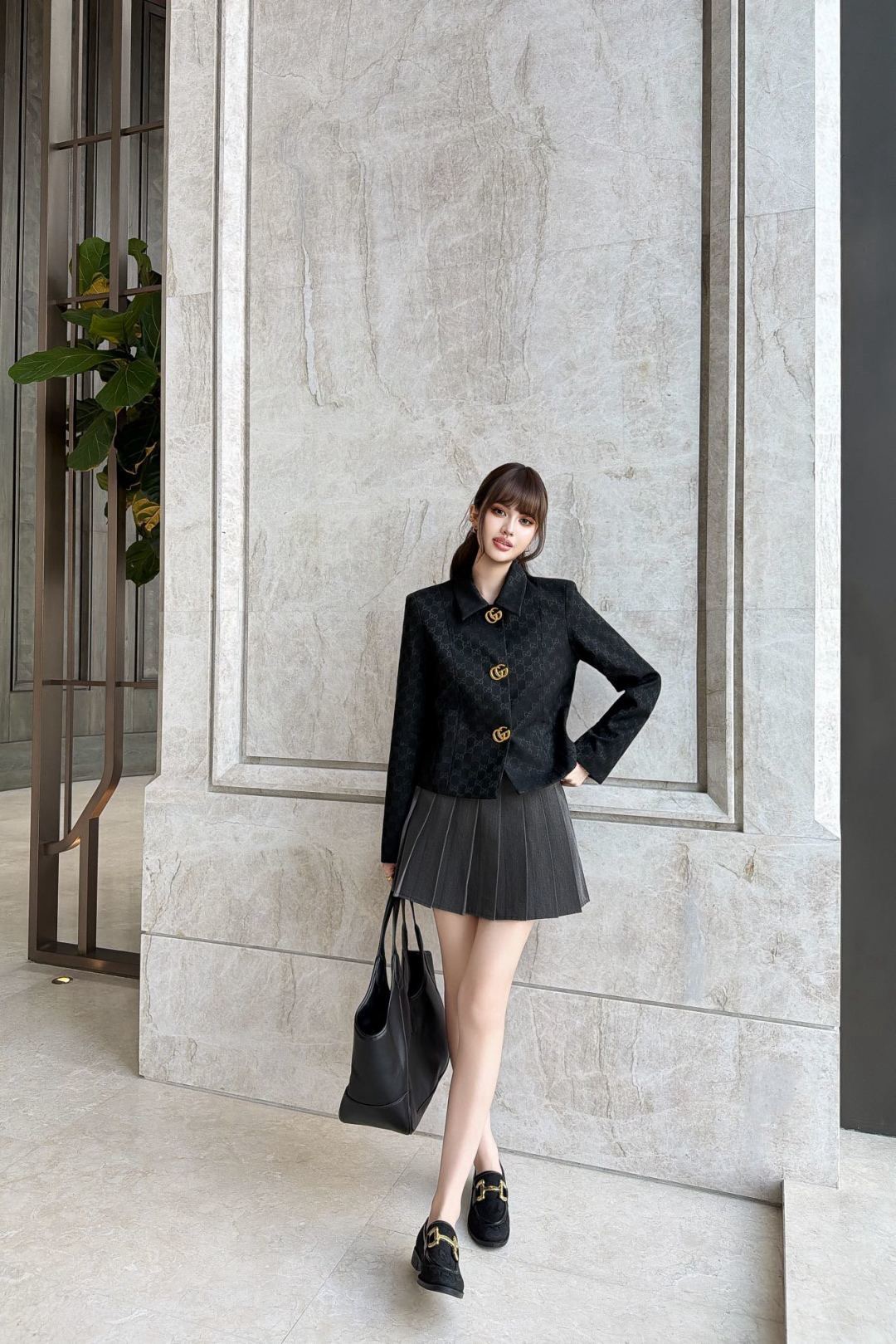 Guc 26fw jacquard jacket