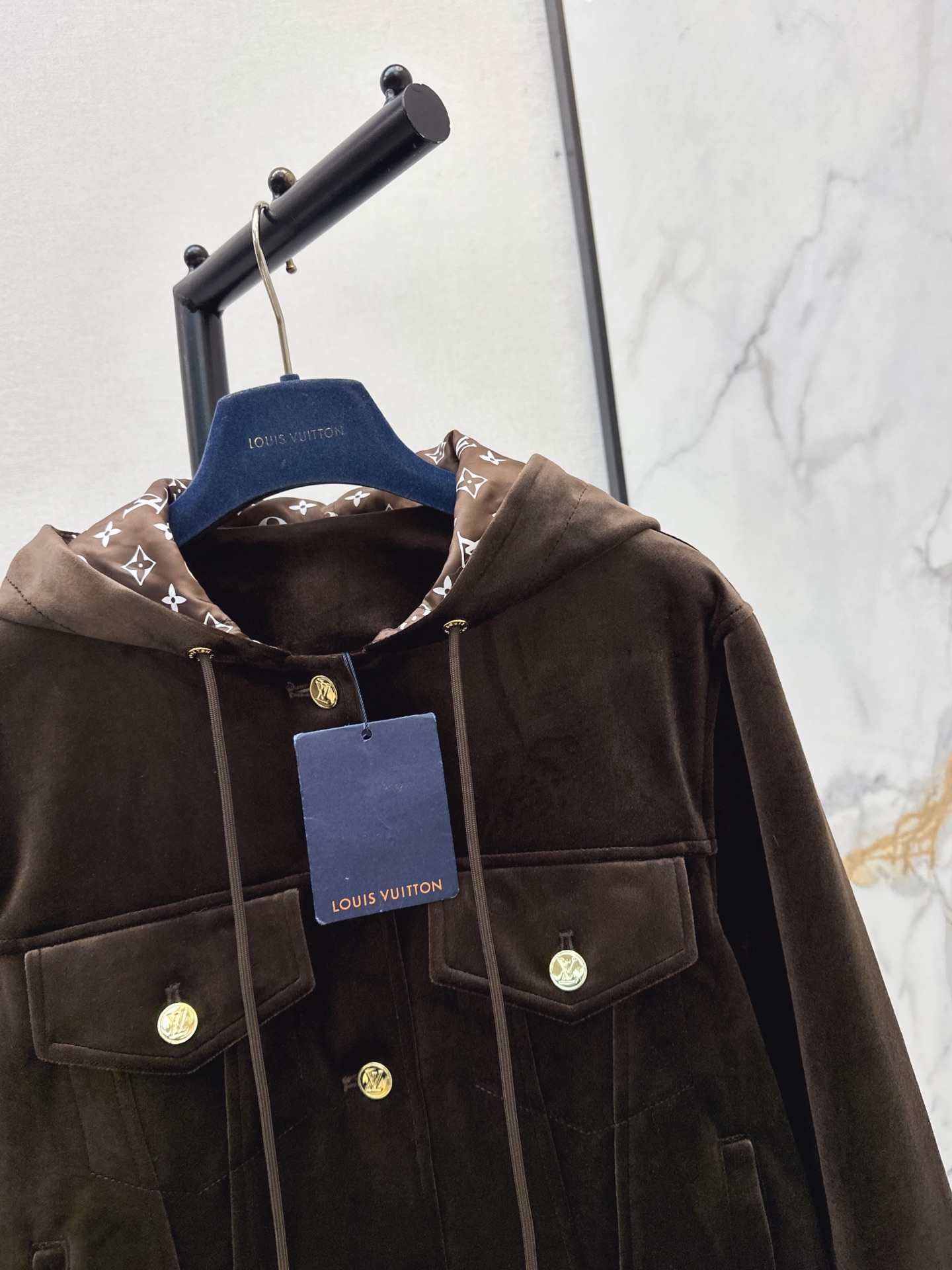 Loui 26fw hooded casual jacket