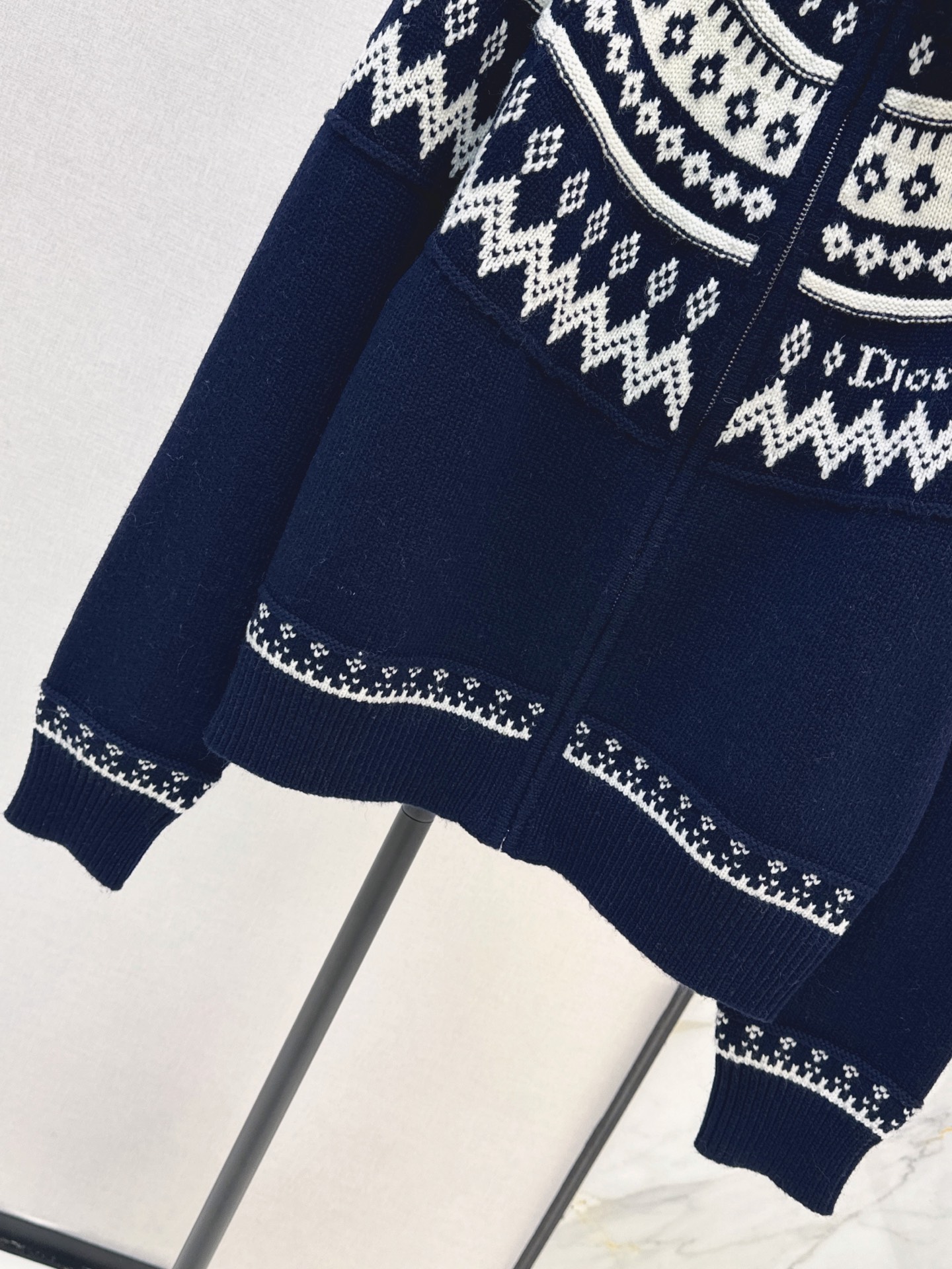 CD 26fw fair isle knit jacket