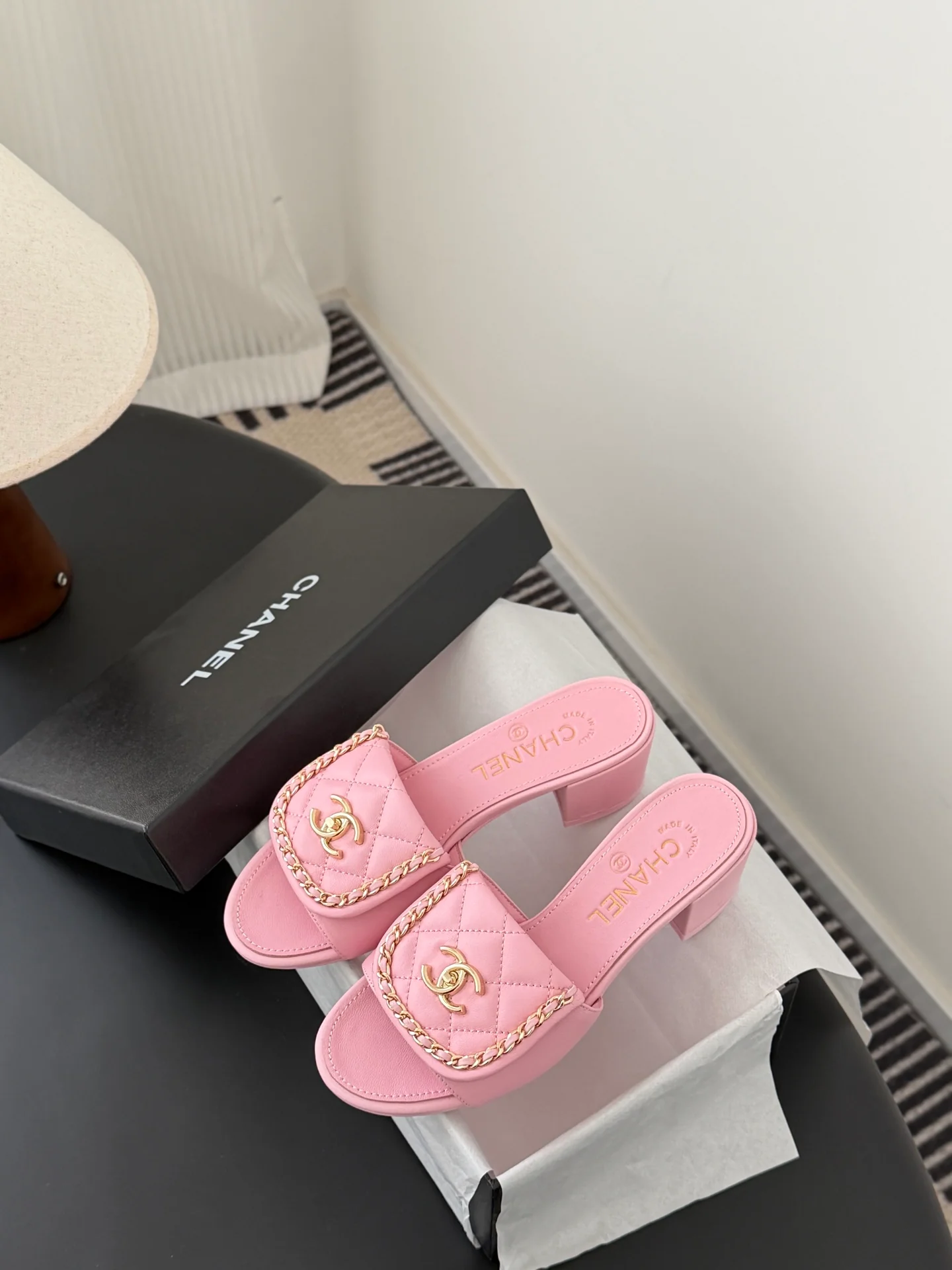 Chan 26ss chunky sandals