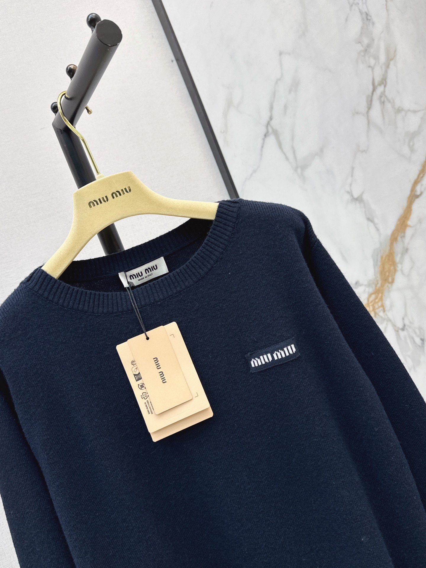 Miu 26fw wool sweater