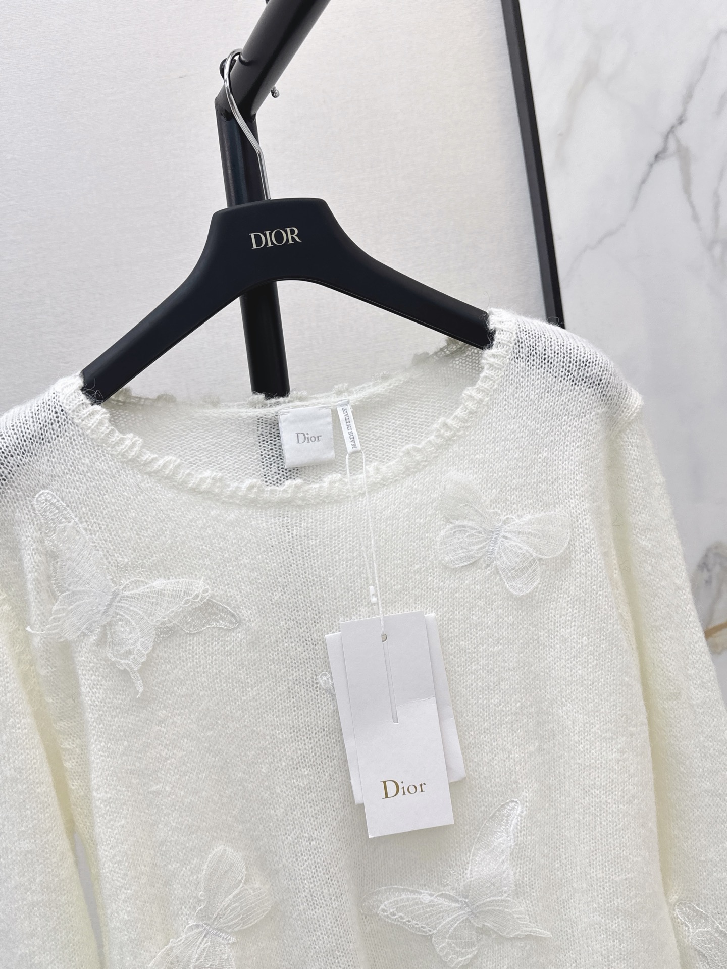 CD 26fw 3d bow knit sweater