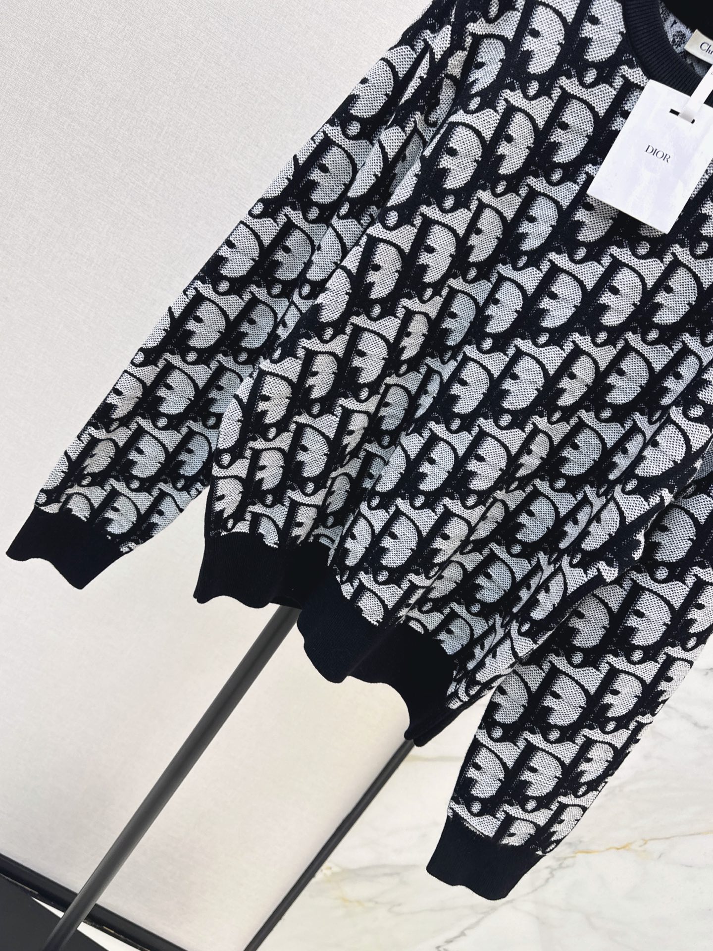 CD 26fw jacquard sweater