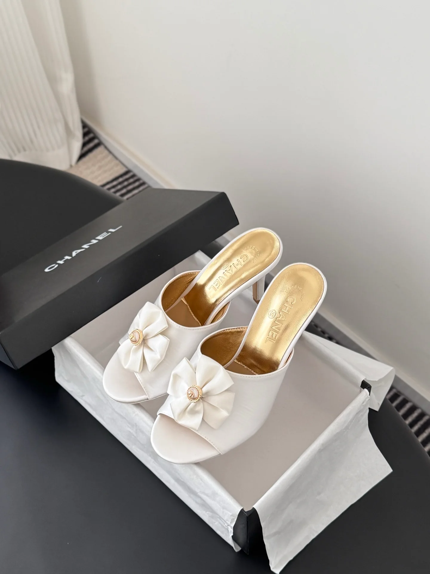 Chan 26ss heel sandals