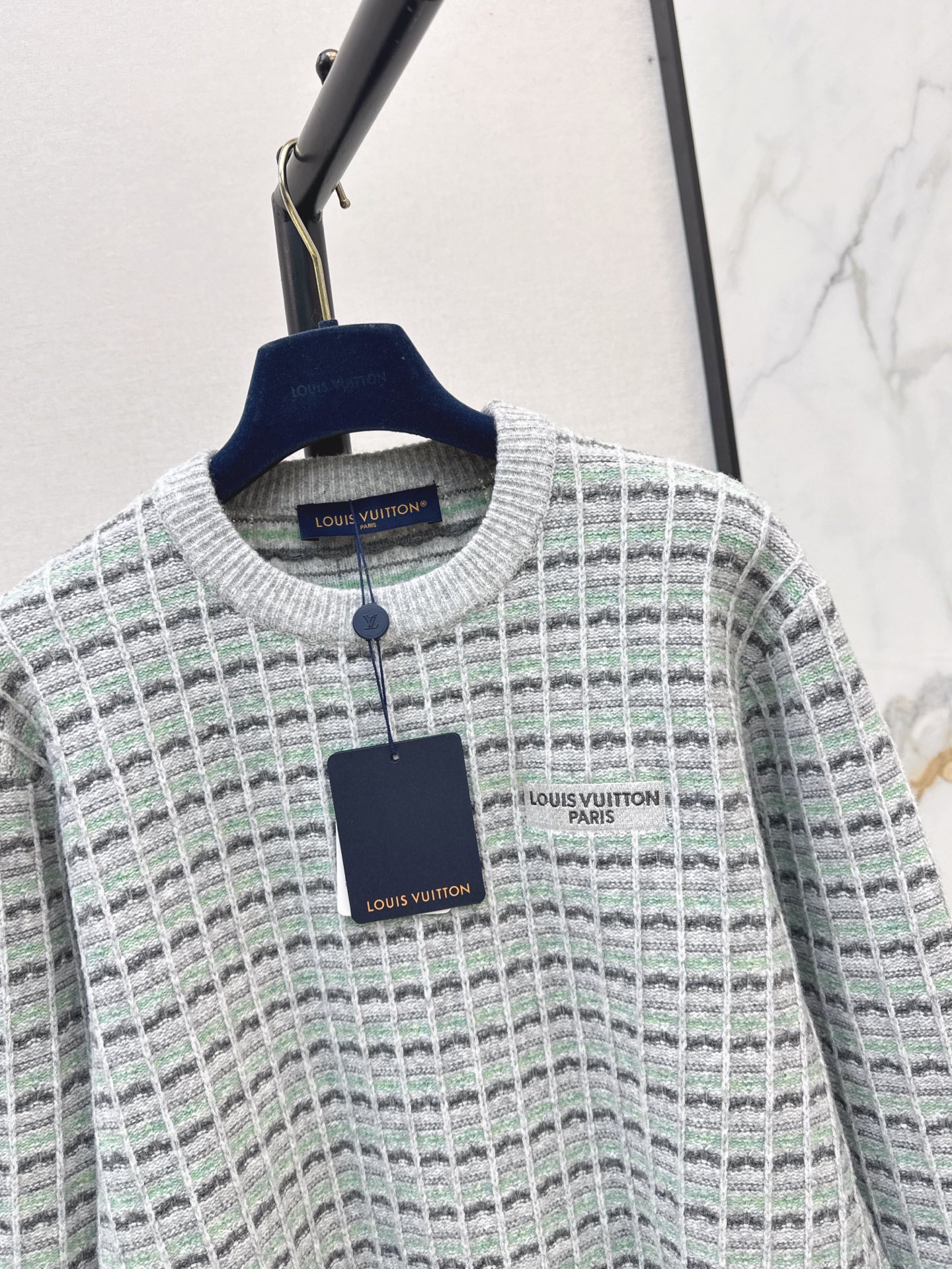 Loui 26fw hacquard knitwear