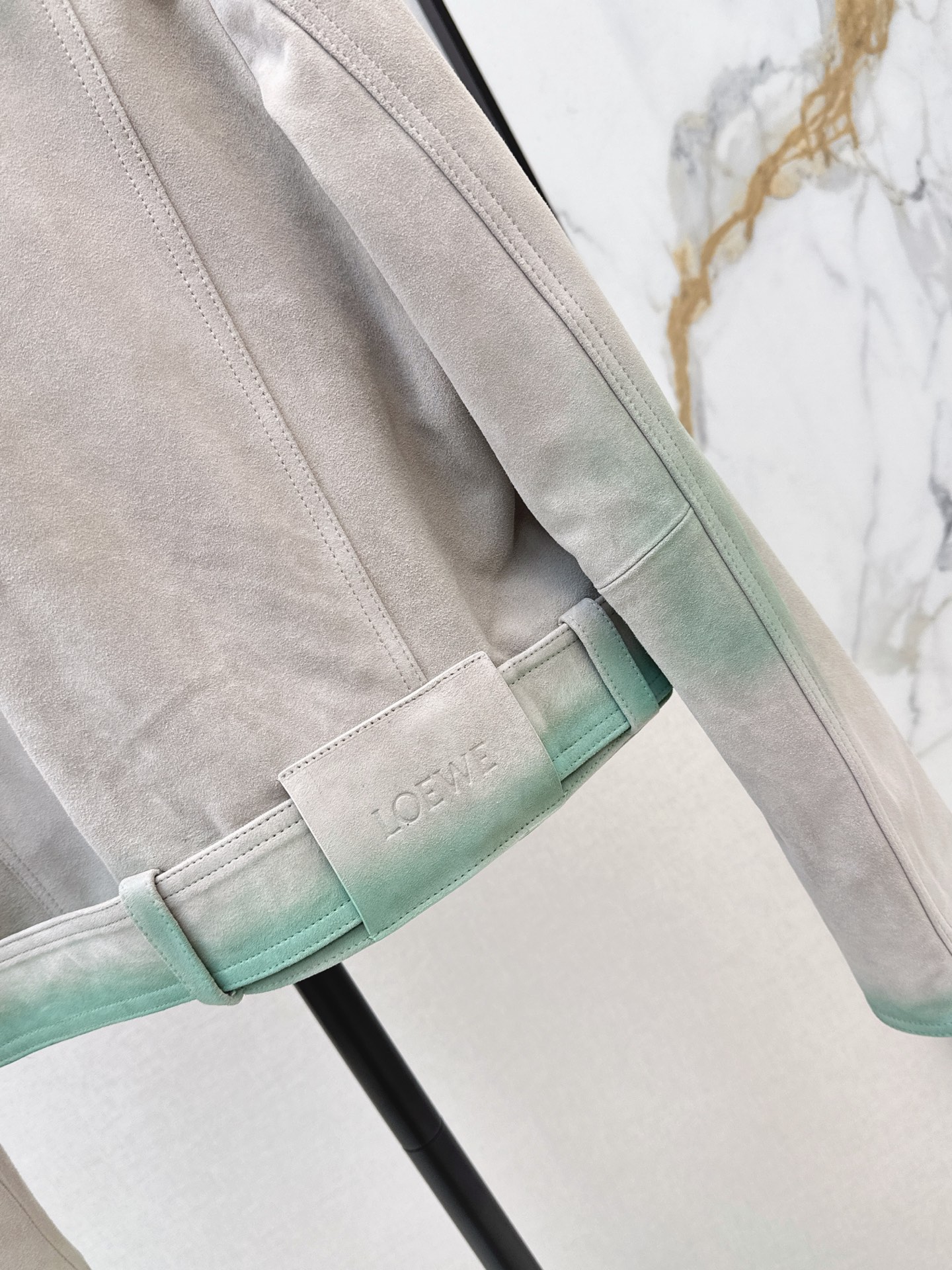 Loui 26fw suede leather jacket
