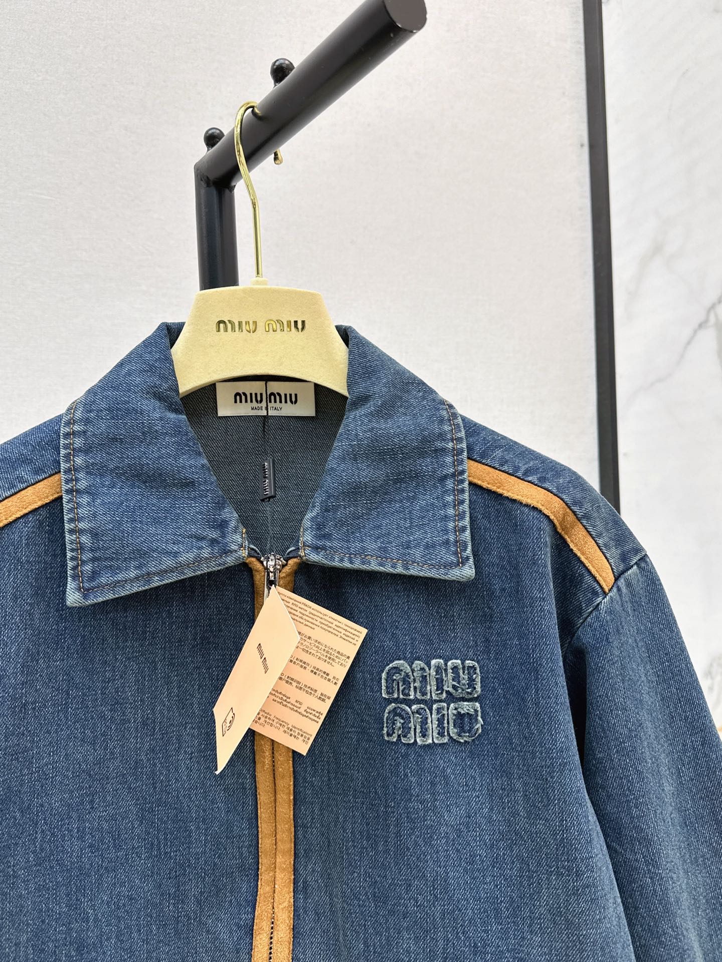 Miu 26fw denim jacket